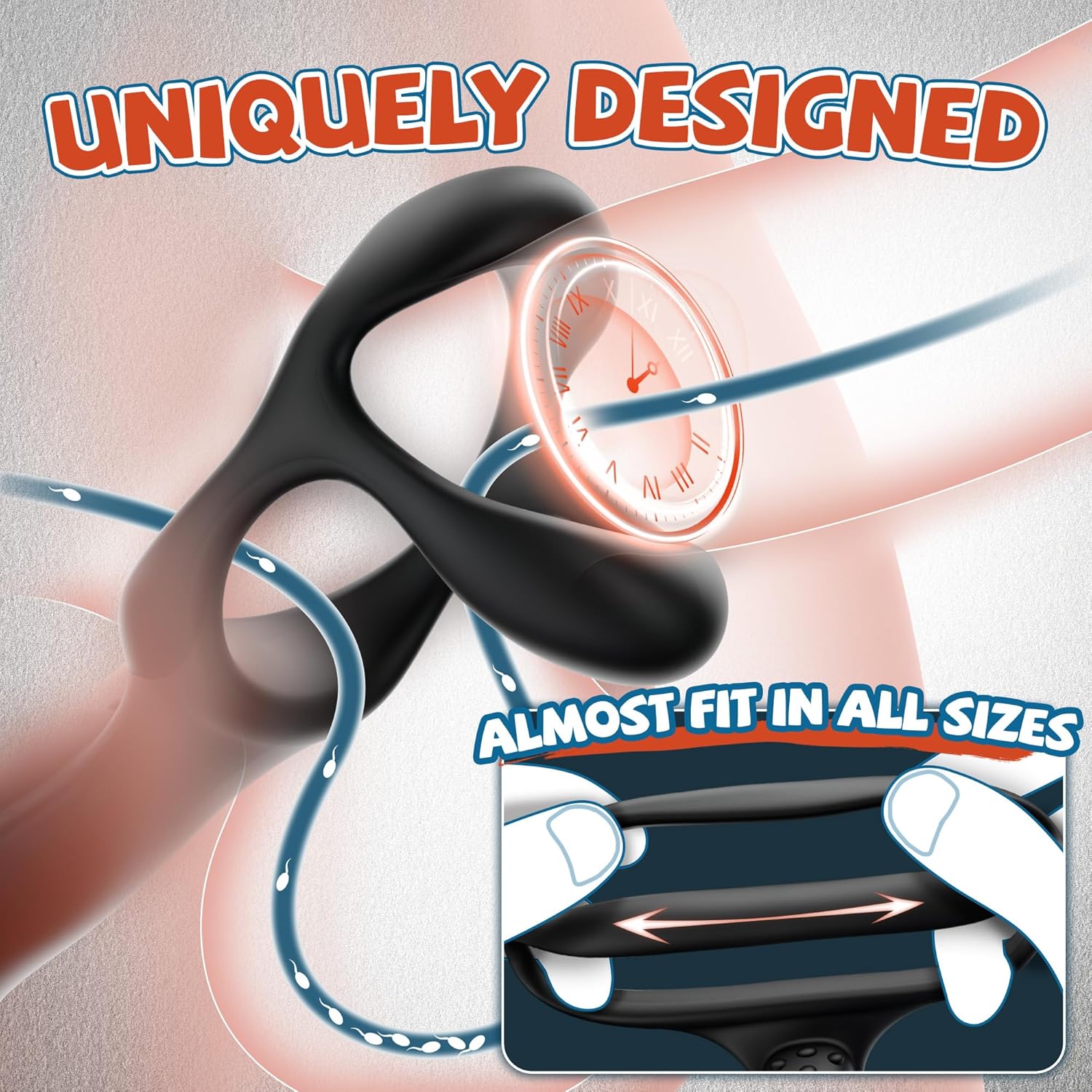 QuadVibe 4-in-1 Prostate Massager Cock Ring - Image 6