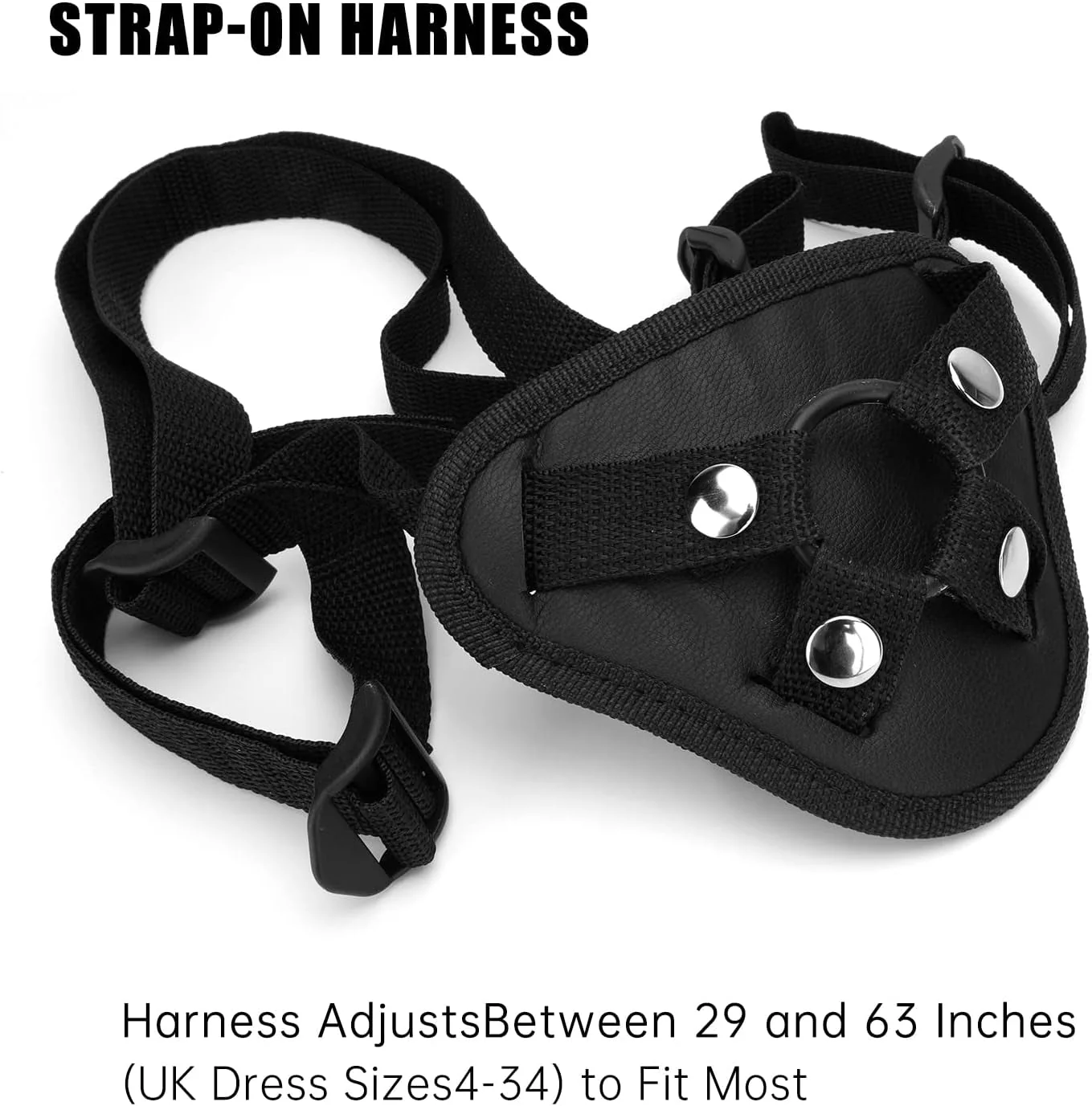RealMate Realistic Silicone Strap-On Dildo & Harness - Image 3