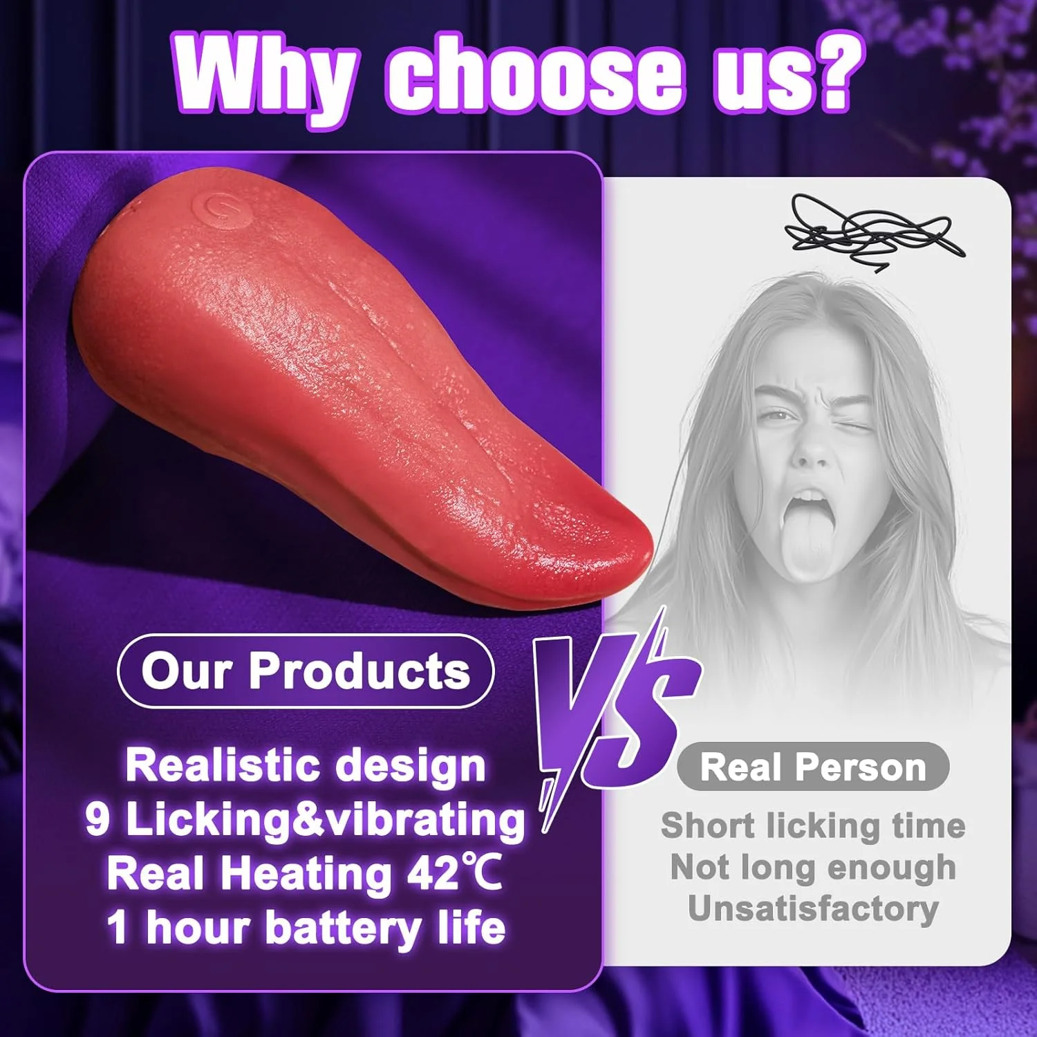 RealTongue 9-Mode G-Spot Vibrator - Image 5