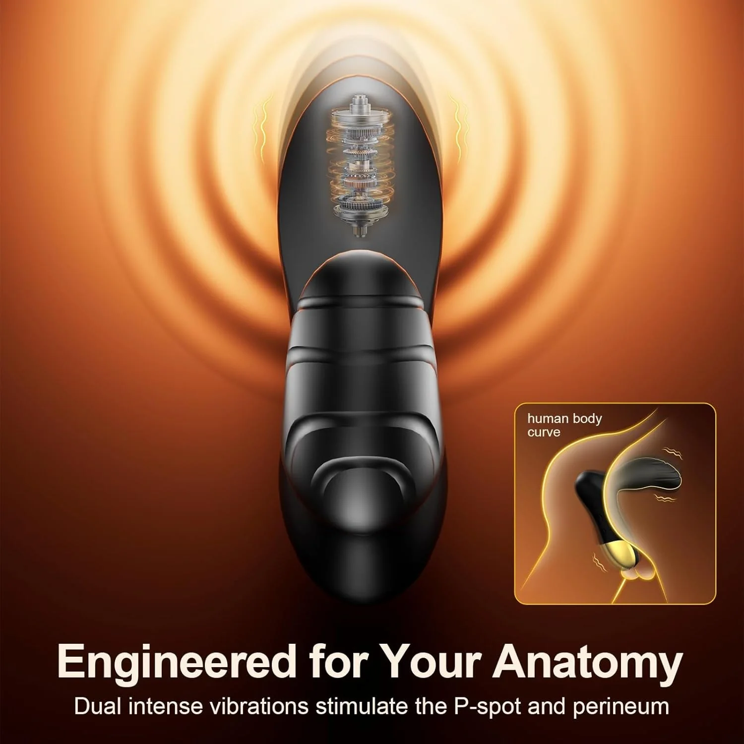 RearRave Waterproof Prostate Massager with Remote - Image 4