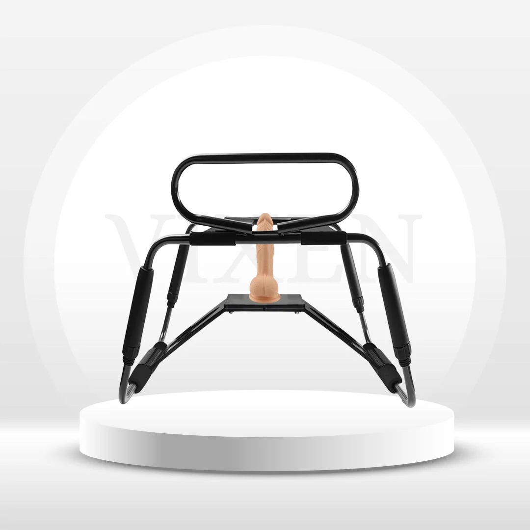 RhythmRise Adjustable Sex Chair with Dildo Mount