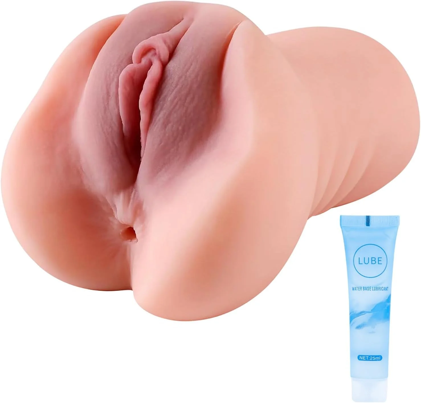 RibbedRush 2-in-1 Pocket Pussy Stroker - Image 2