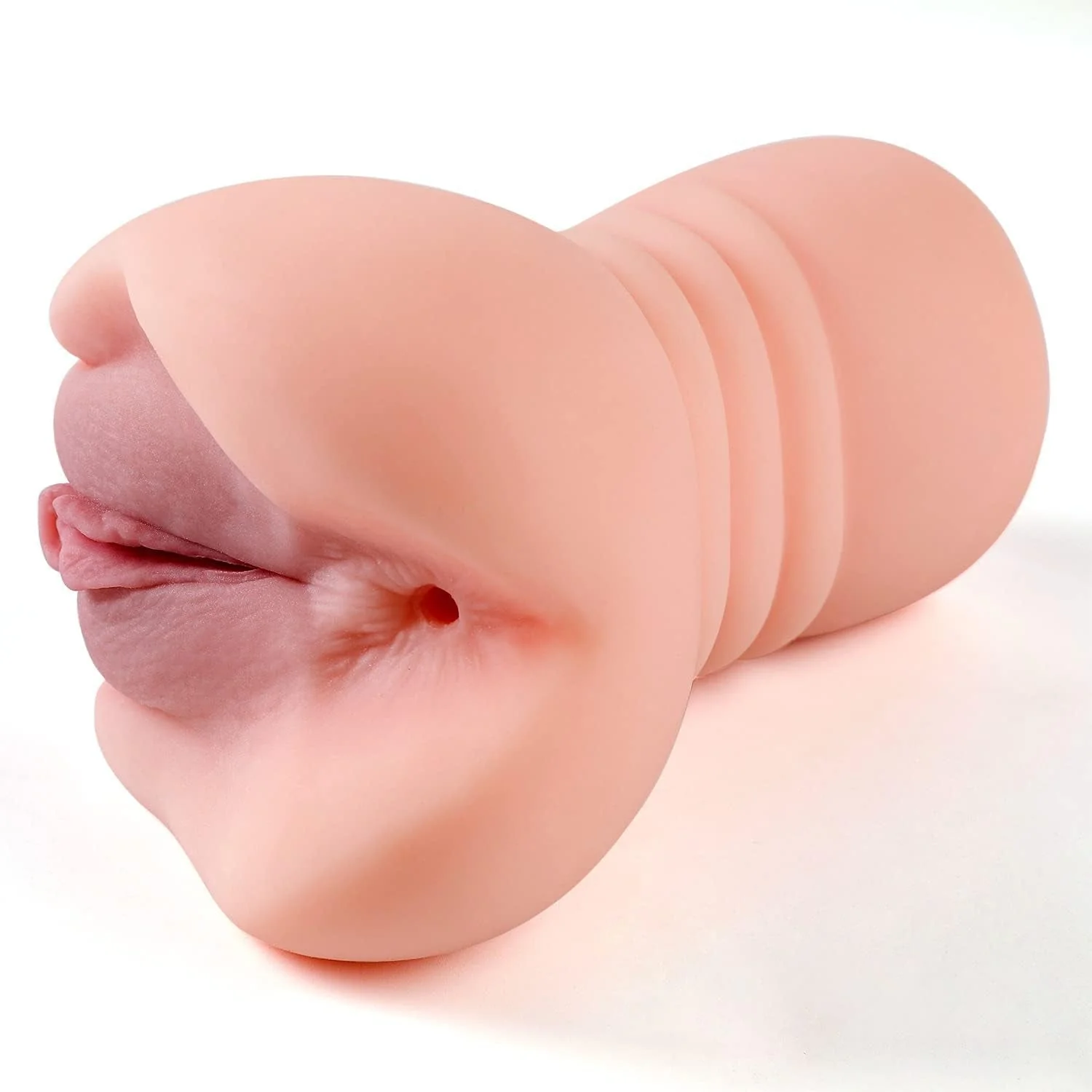 RibbedRush 2-in-1 Pocket Pussy Stroker - Image 3