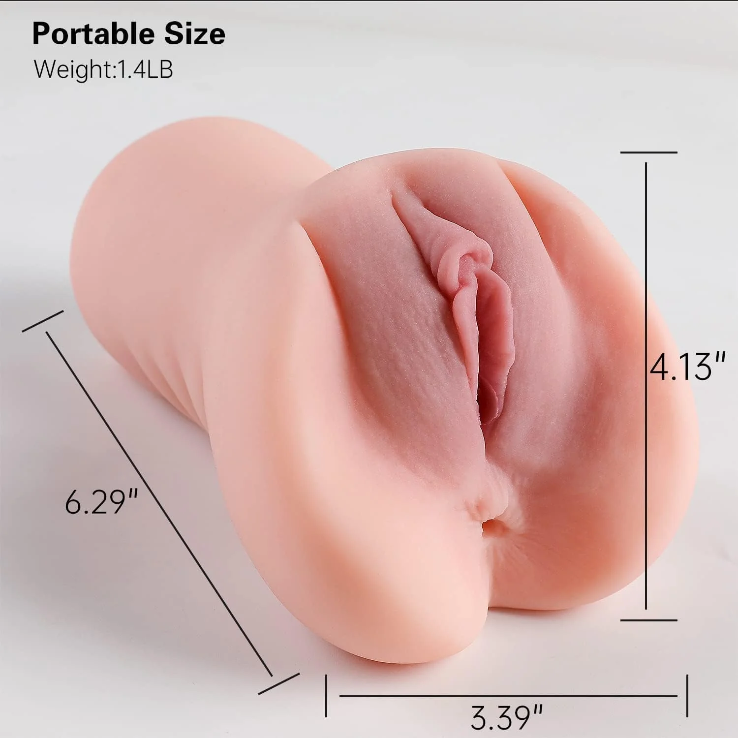 RibbedRush 2-in-1 Pocket Pussy Stroker - Image 4