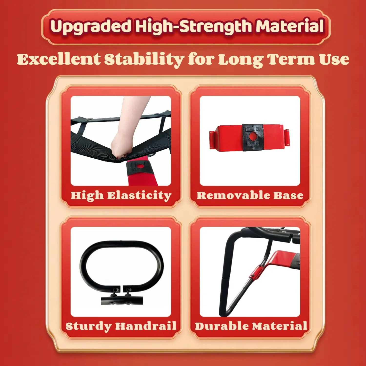 RideOn Elastic Sex Chair with Dildo Mount Base - Image 4