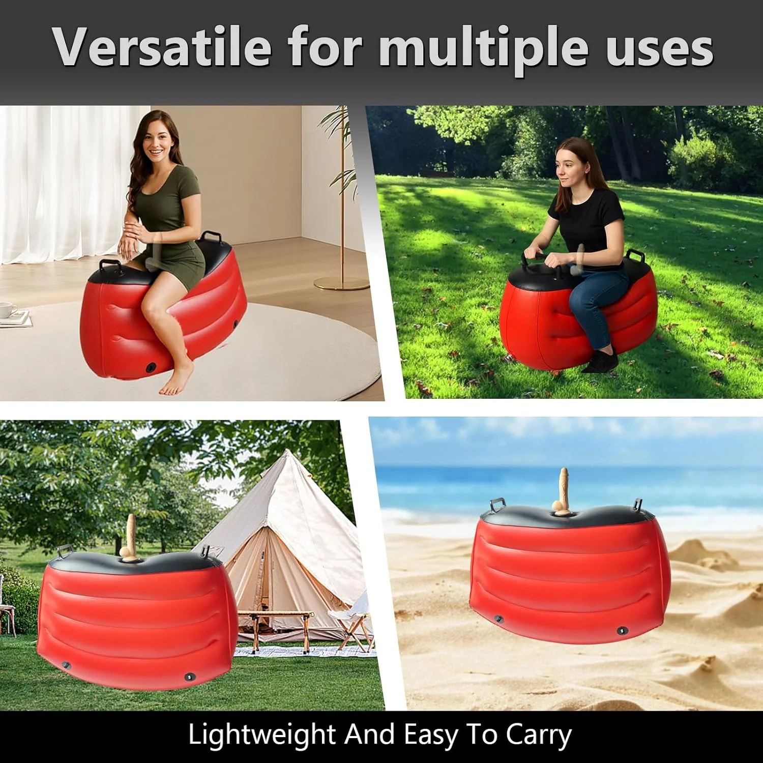 RiderX Inflatable Sex Chair with Dildo Mount - Image 7