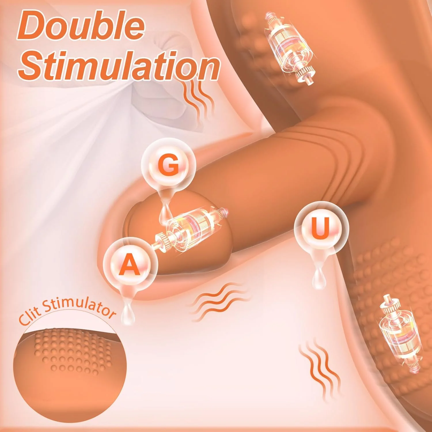RideVibe Dual Motor Vibrating Ride-On Dildo - Image 4