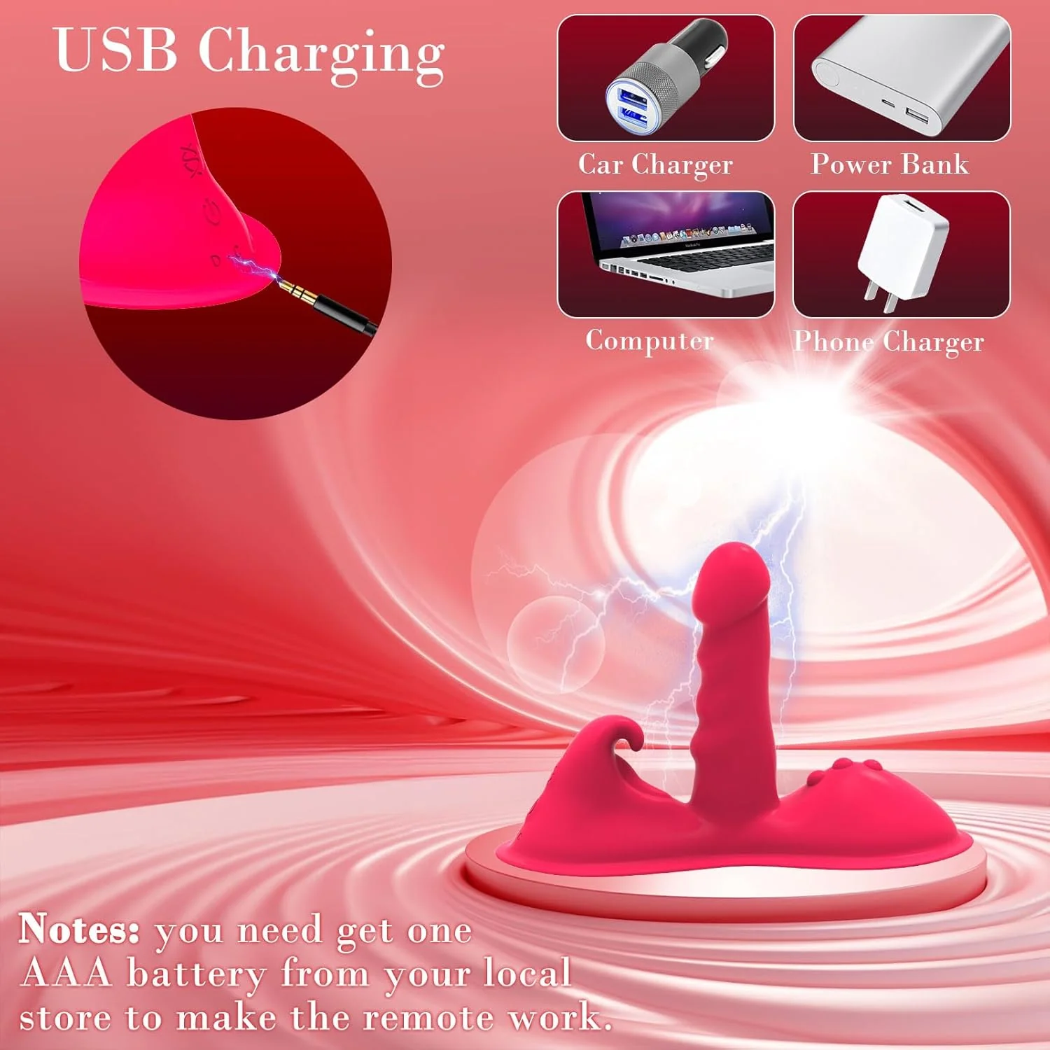 RideWave V2 Triple-Thrust Vibrator - Image 6