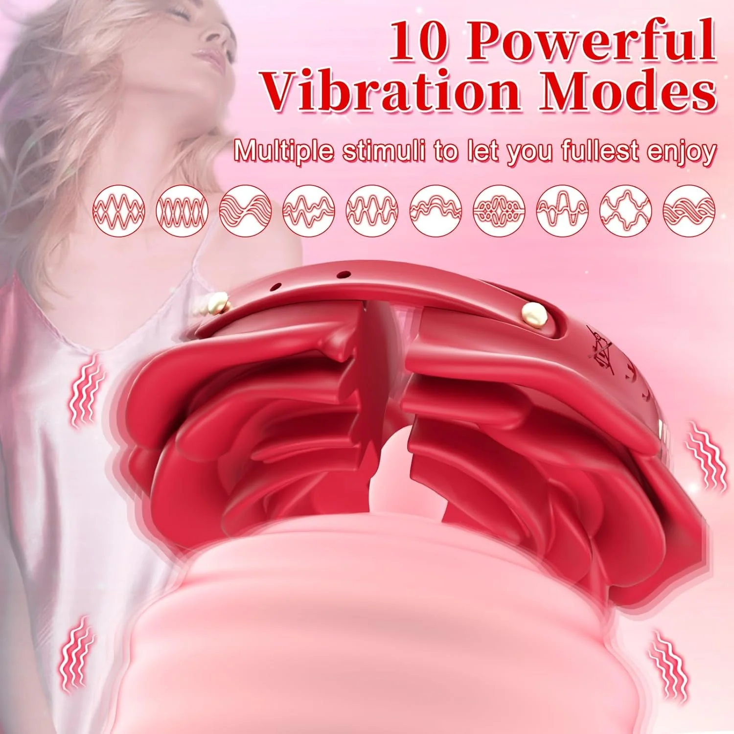 RoseBloom Nipple Vibrator - Image 3