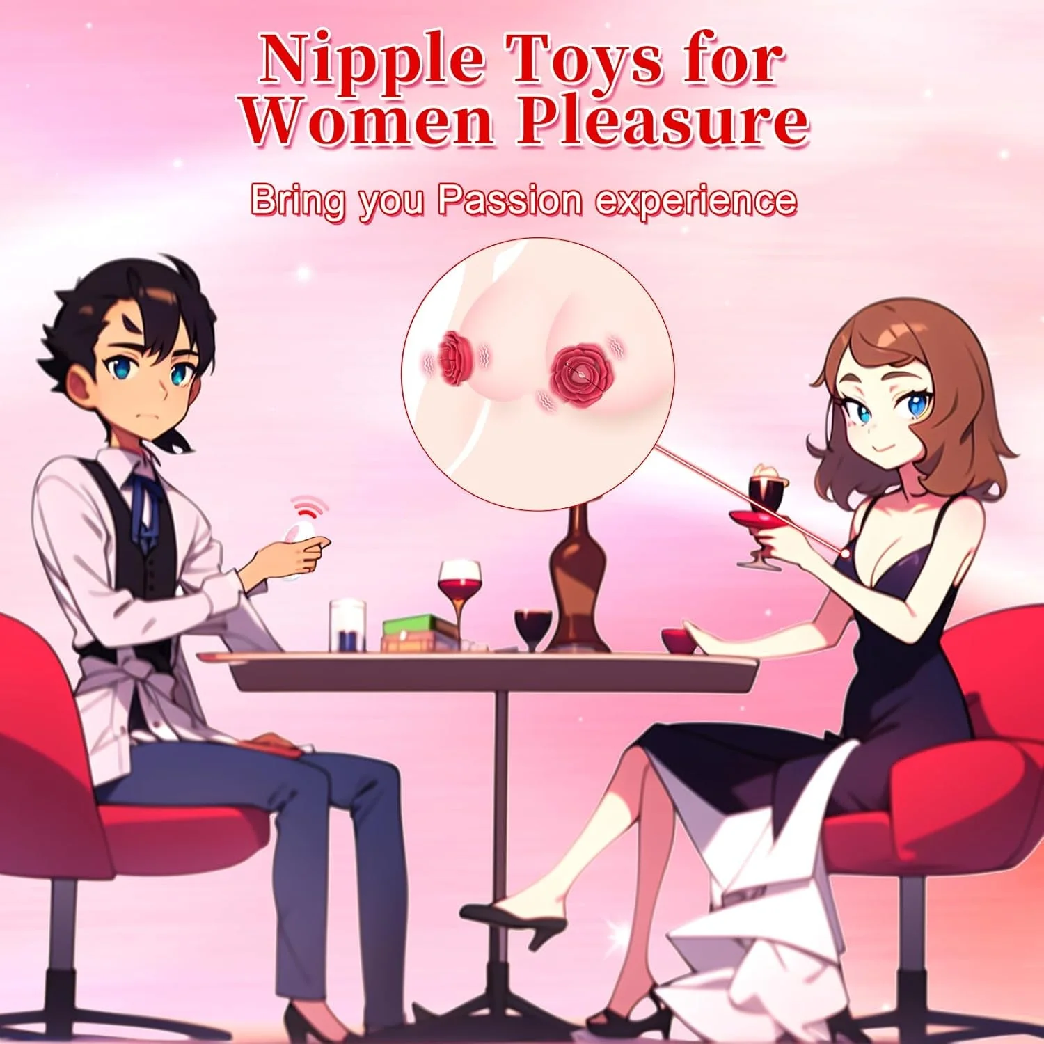 RoseBloom Nipple Vibrator - Image 4