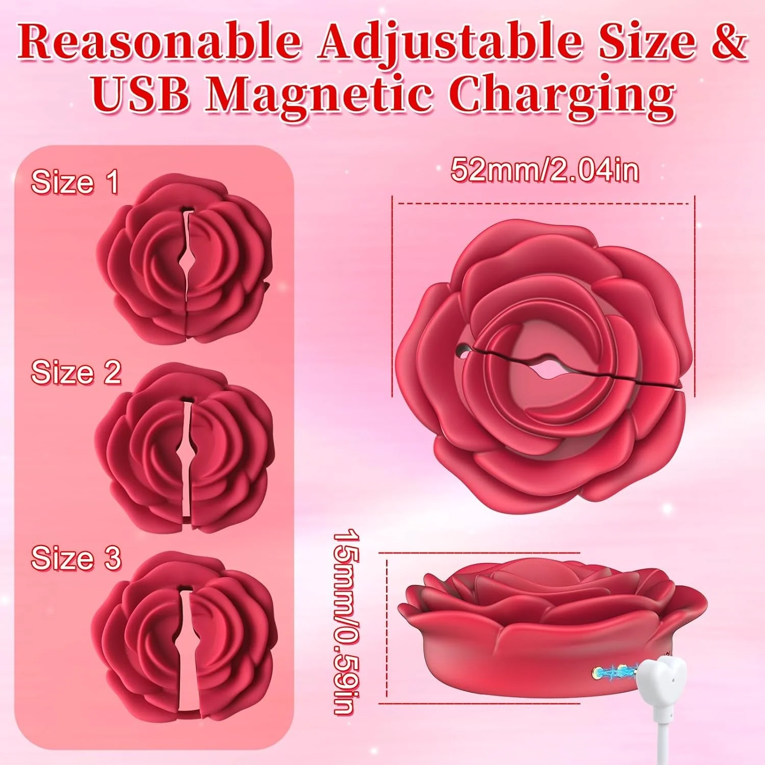 RoseBloom Nipple Vibrator - Image 5