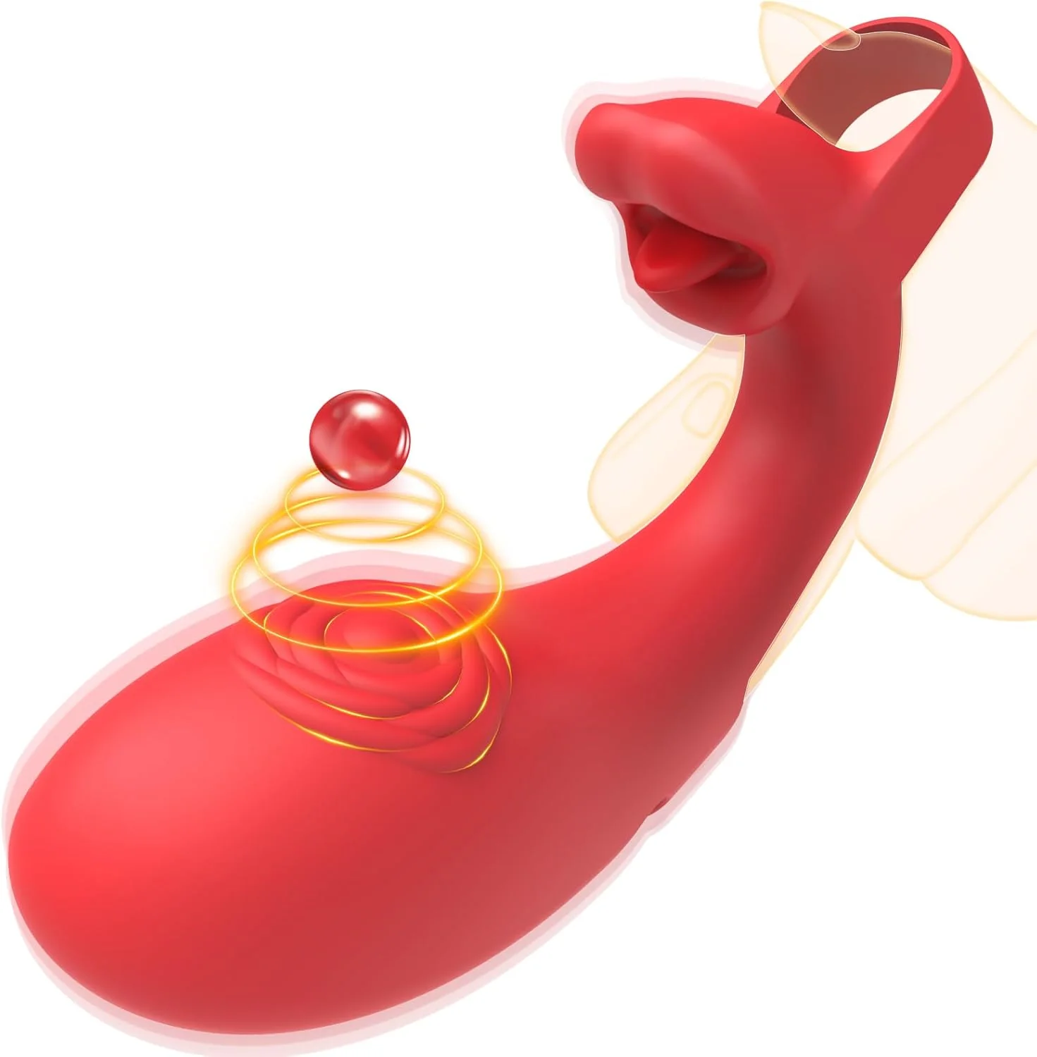 RoseFlick Dual Tease Finger Vibrator - Image 2