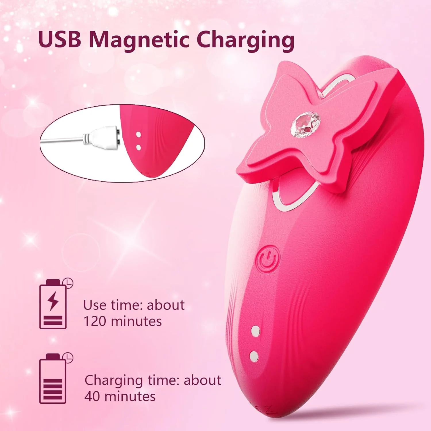 RoseFlutter Butterfly App Control Panty Vibrator - Image 6