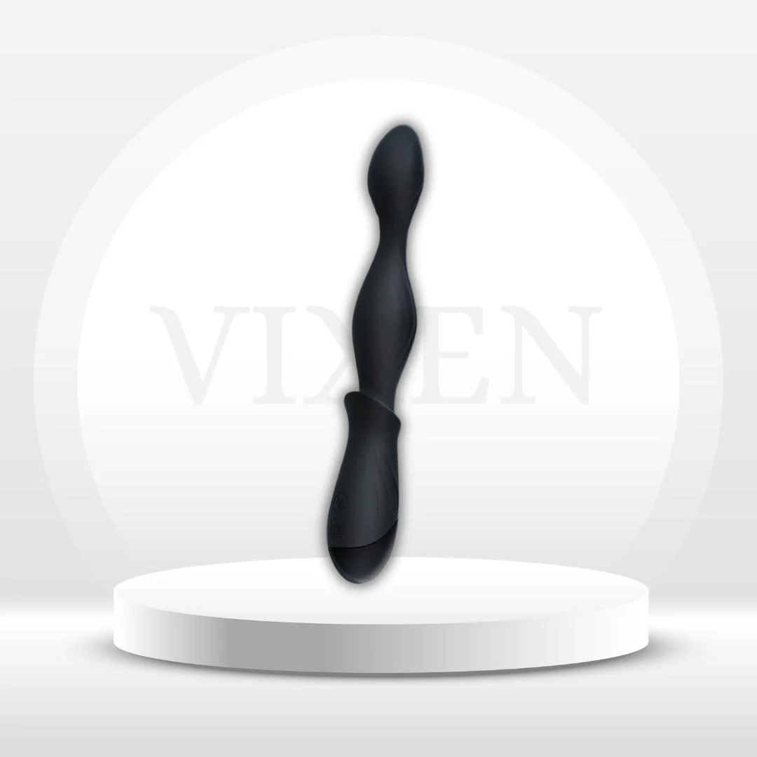RoseHeat Heated Vibrating Anal Beads Prostate Massager