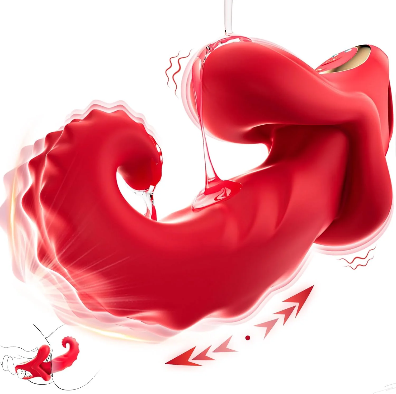 RoseLick 4-in-1 Tongue Vibrator - Image 2