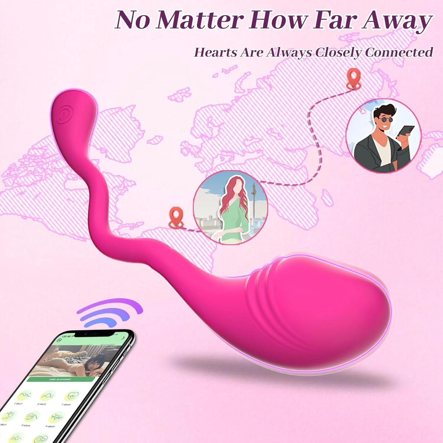 RoseLink Rose App-Control Wearable Egg Vibrator - Image 7