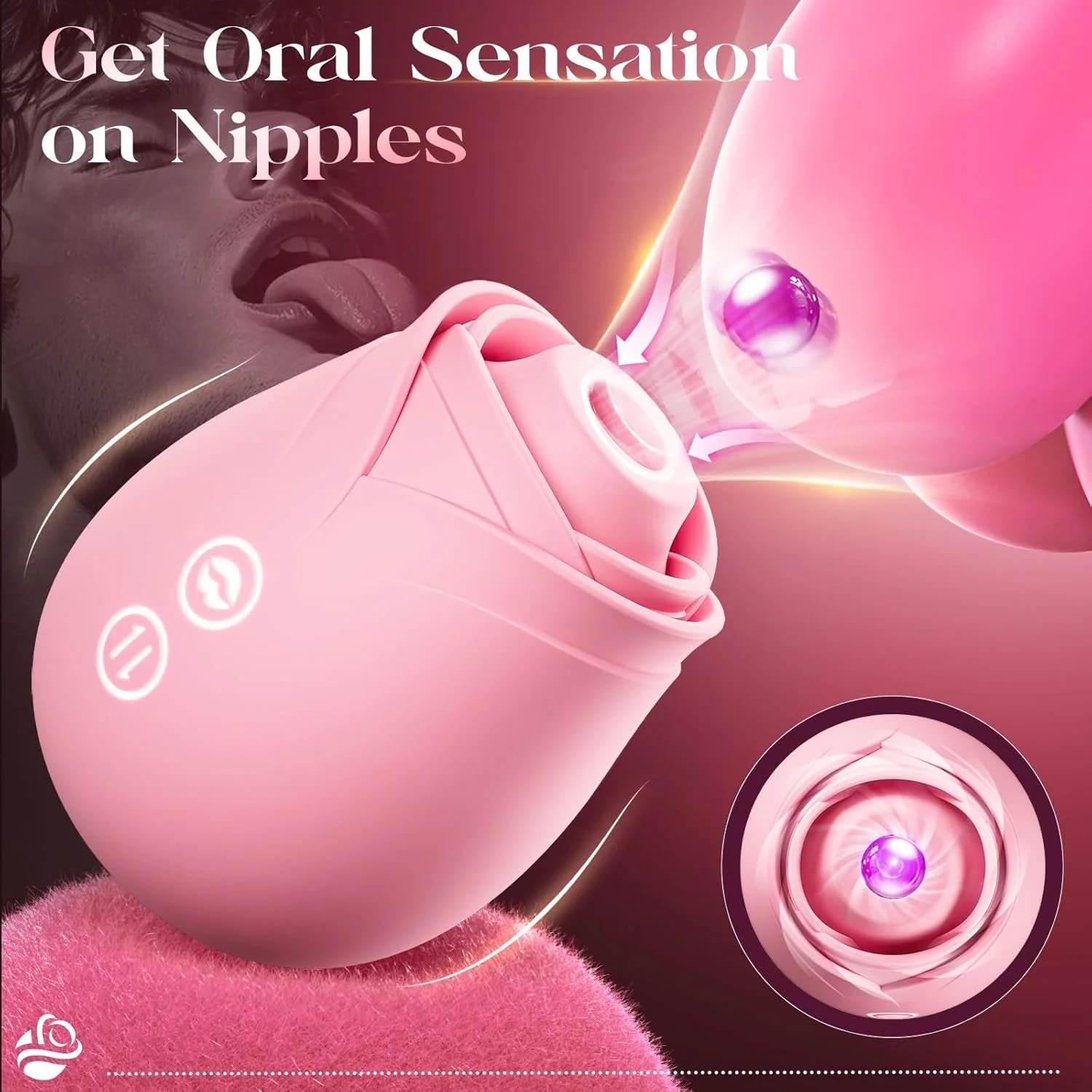 RoseLure AI Sync Suction Vibrator for Women - Image 3
