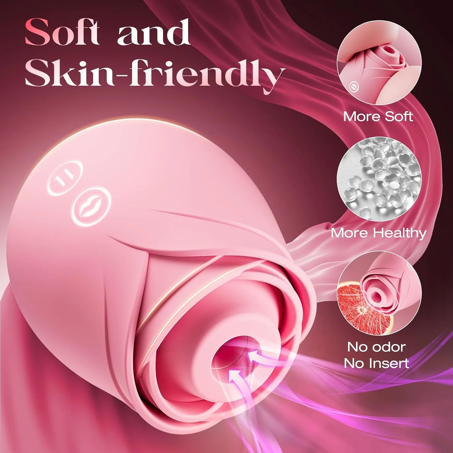 RoseLure AI Sync Suction Vibrator for Women - Image 4