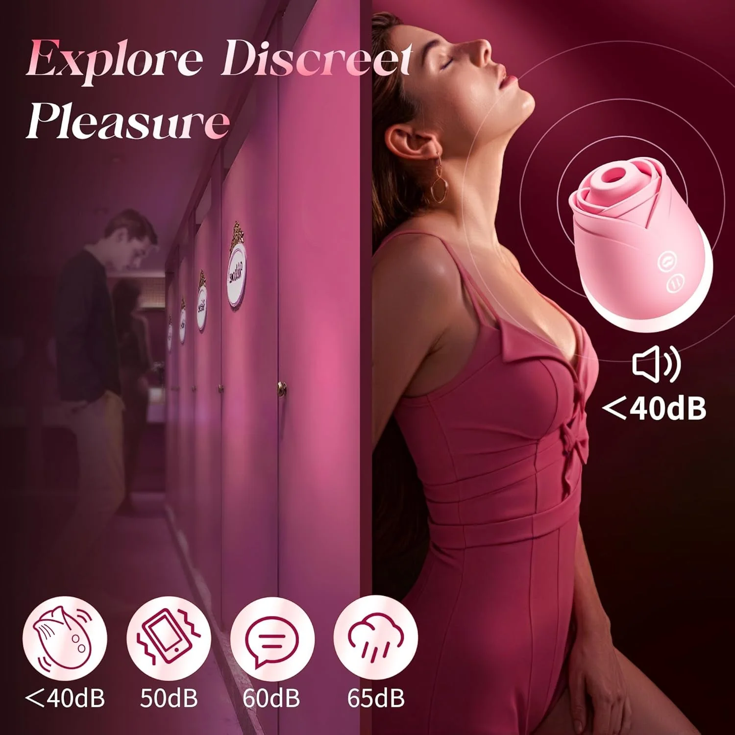 RoseLure AI Sync Suction Vibrator for Women - Image 5