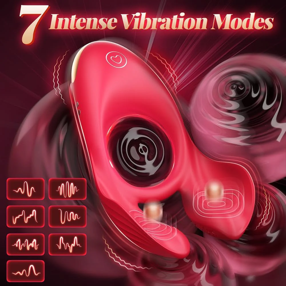 RoseLux Triple Motor Penis Ring - Image 4