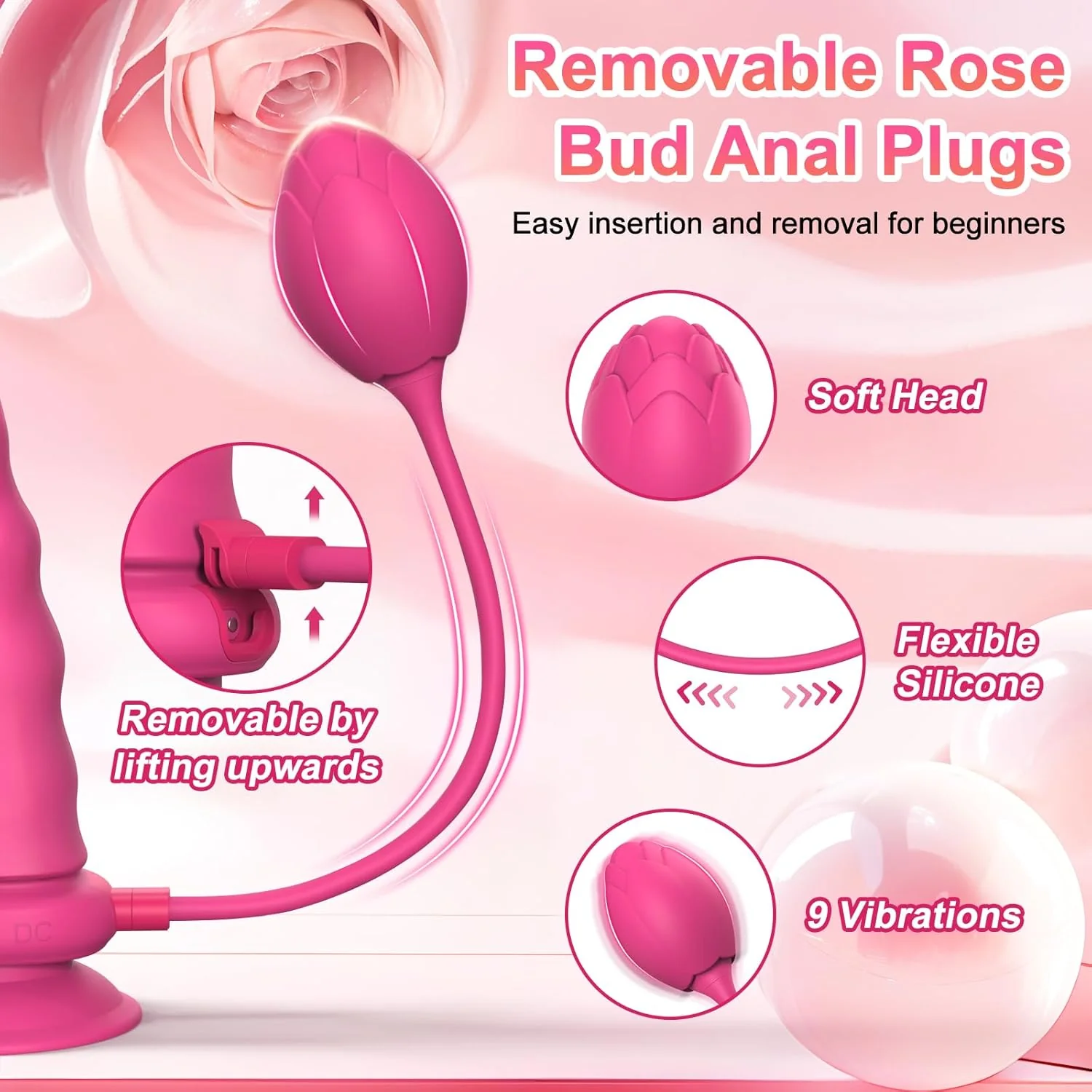RosePulse Strap-On Anal Plug Vibrator - Image 4