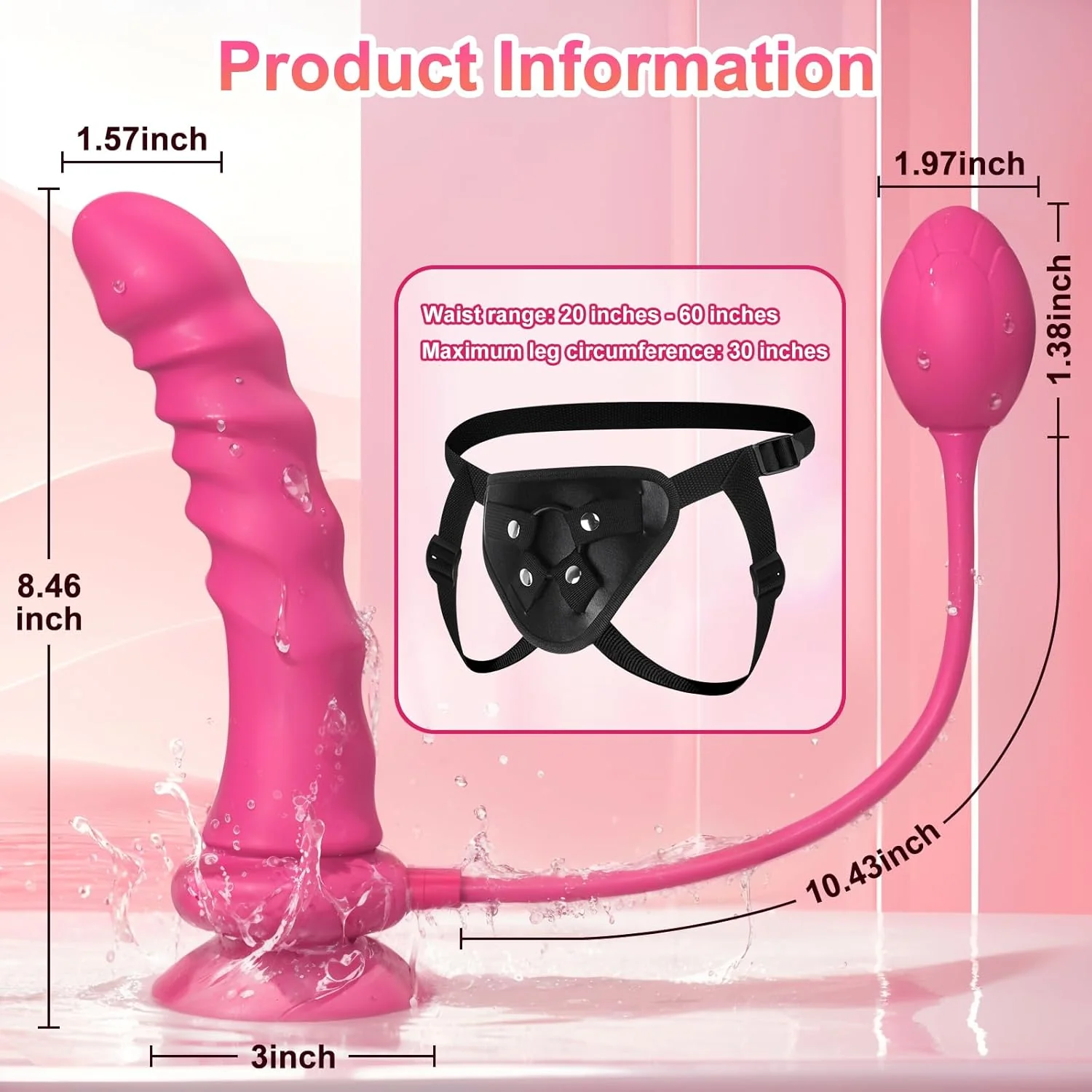 RosePulse Strap-On Anal Plug Vibrator - Image 8