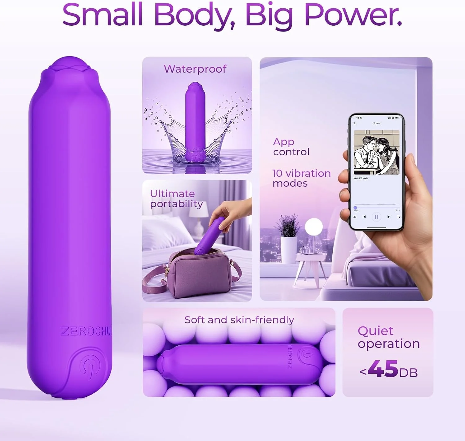 RoseSignal Bullet Vibrator with Smart App Control - Image 2