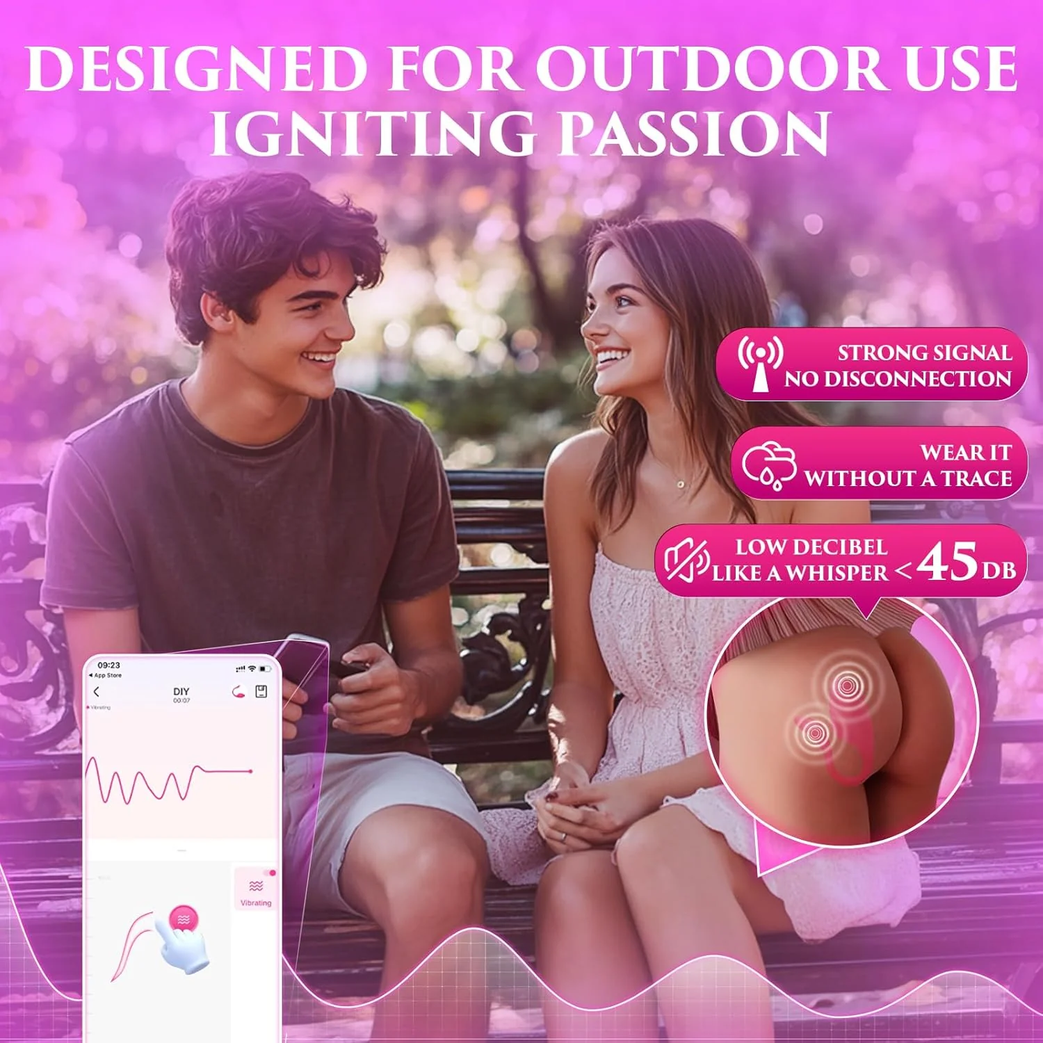 RoseWhirl App-Controlled Panty Vibe - Image 3