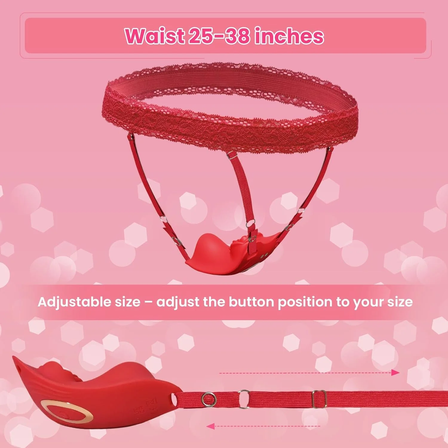 RoséWrap Wearable Panty Vibrator with Remote - Image 3