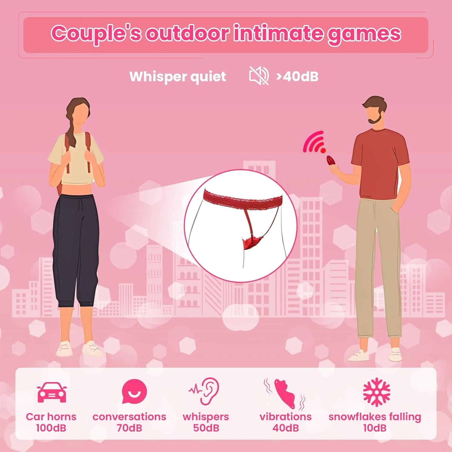 RoséWrap Wearable Panty Vibrator with Remote - Image 5