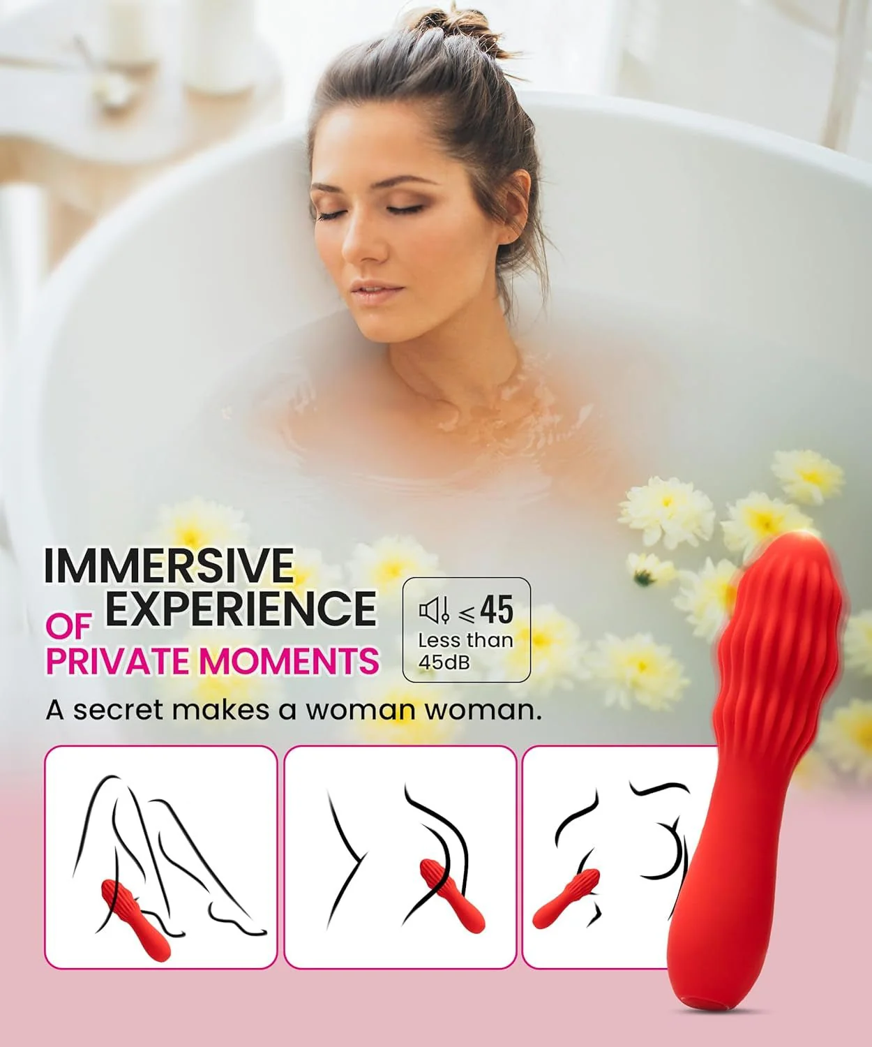 RotaCurve Rotating G-Spot Vibrator Wand - Image 6
