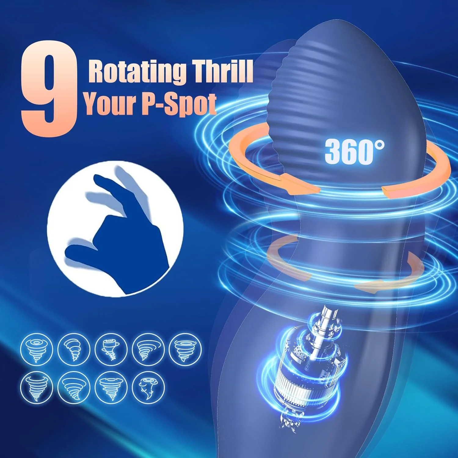RotoRush 360° Rotating Prostate Vibrator - Image 4