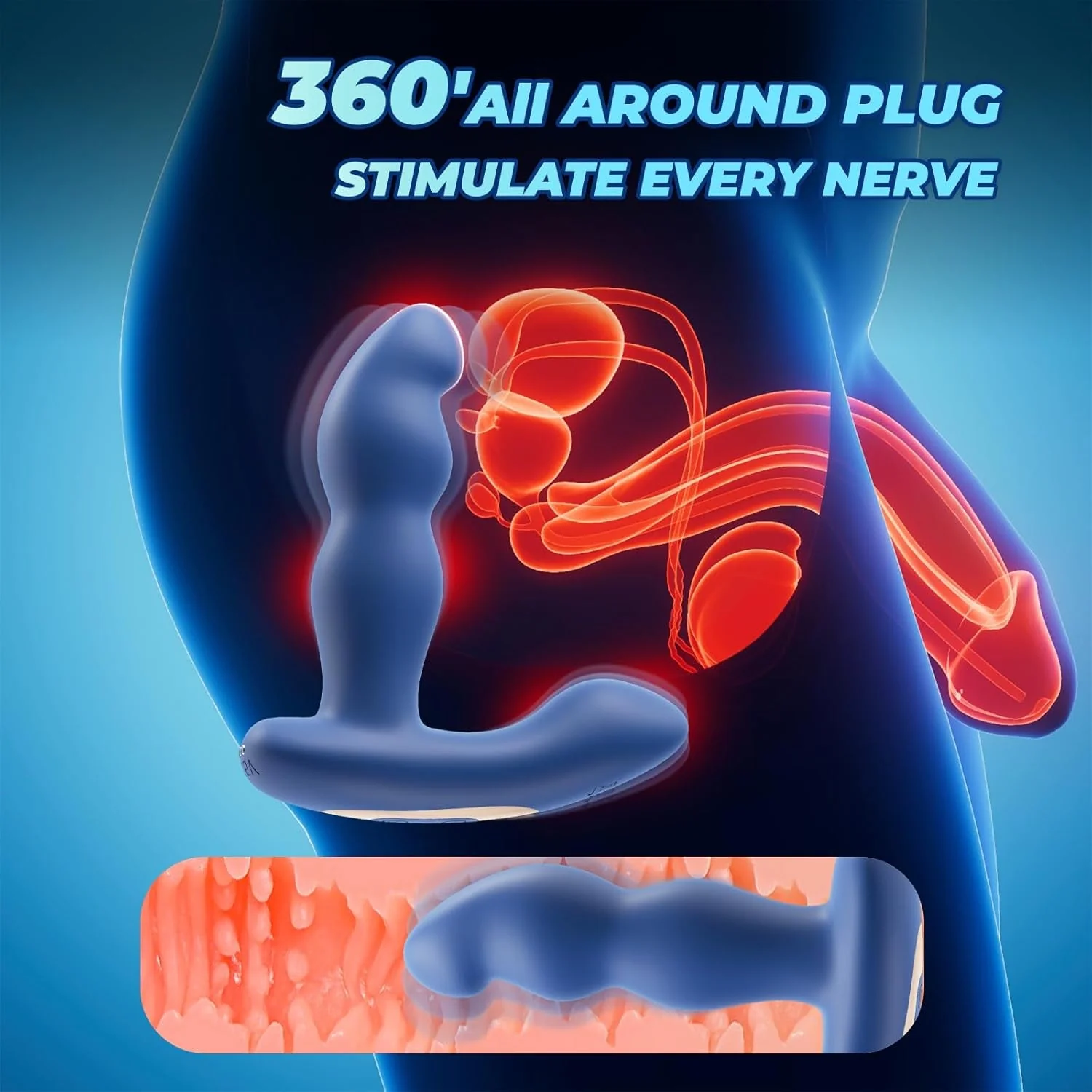 RotoTouch 360° Rotating Butt Plug & Prostate Massager - Image 2
