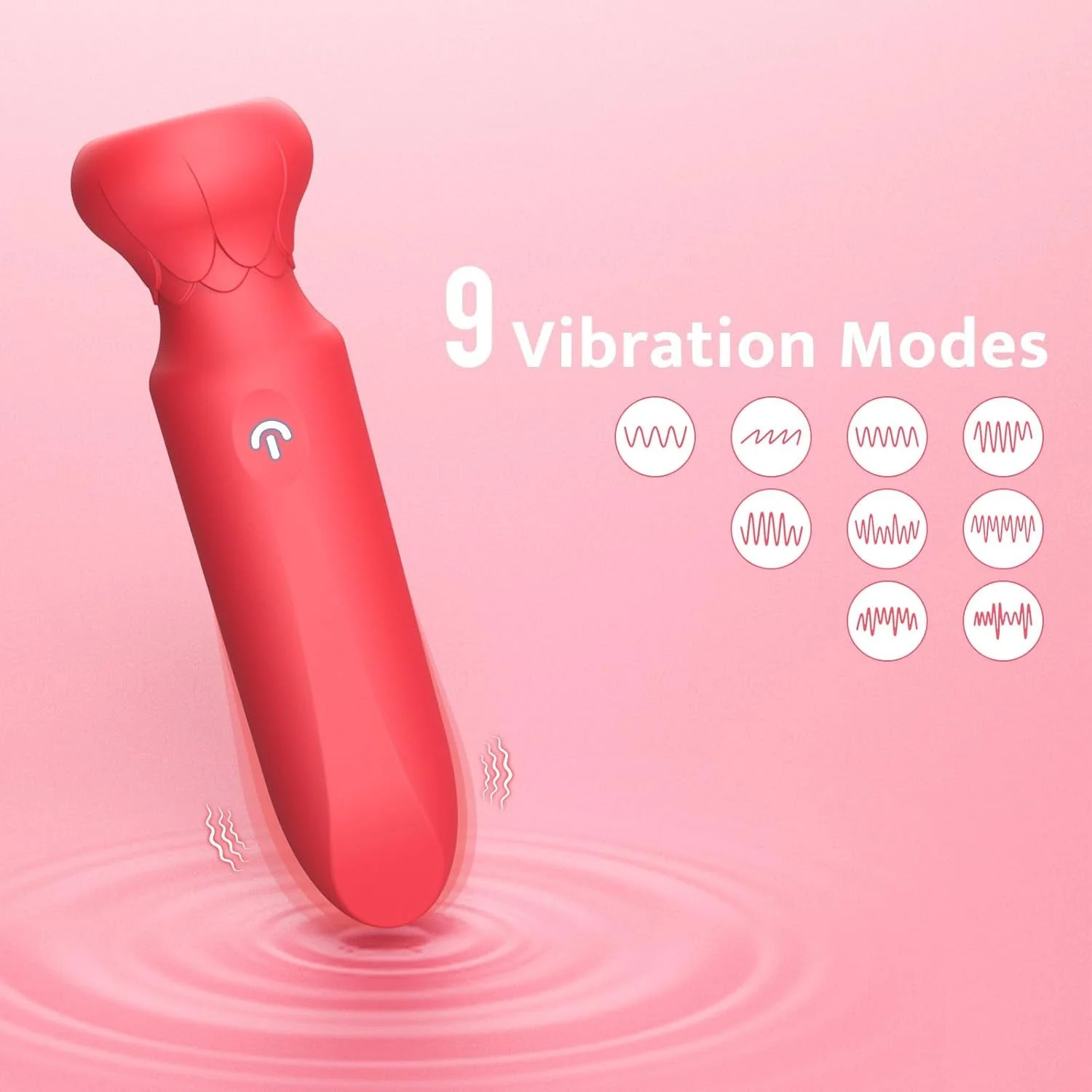 RougeAllure Lipstick Bullet Vibrator 10 Modes - Image 3
