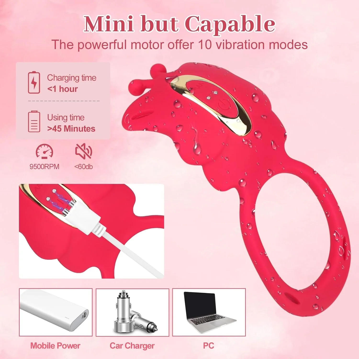 RougeRush 3-in-1 Couples Vibrator Kit - Image 7