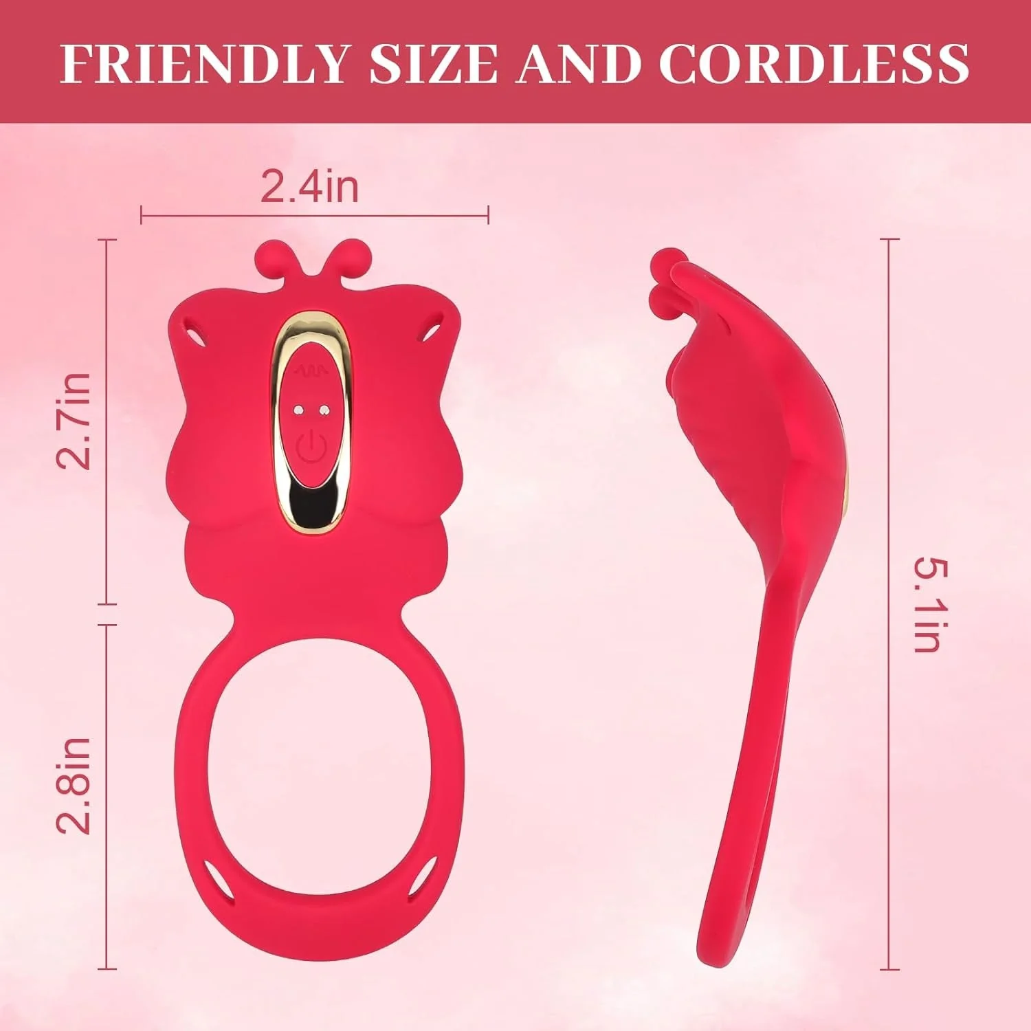 RougeRush 3-in-1 Couples Vibrator Kit - Image 9