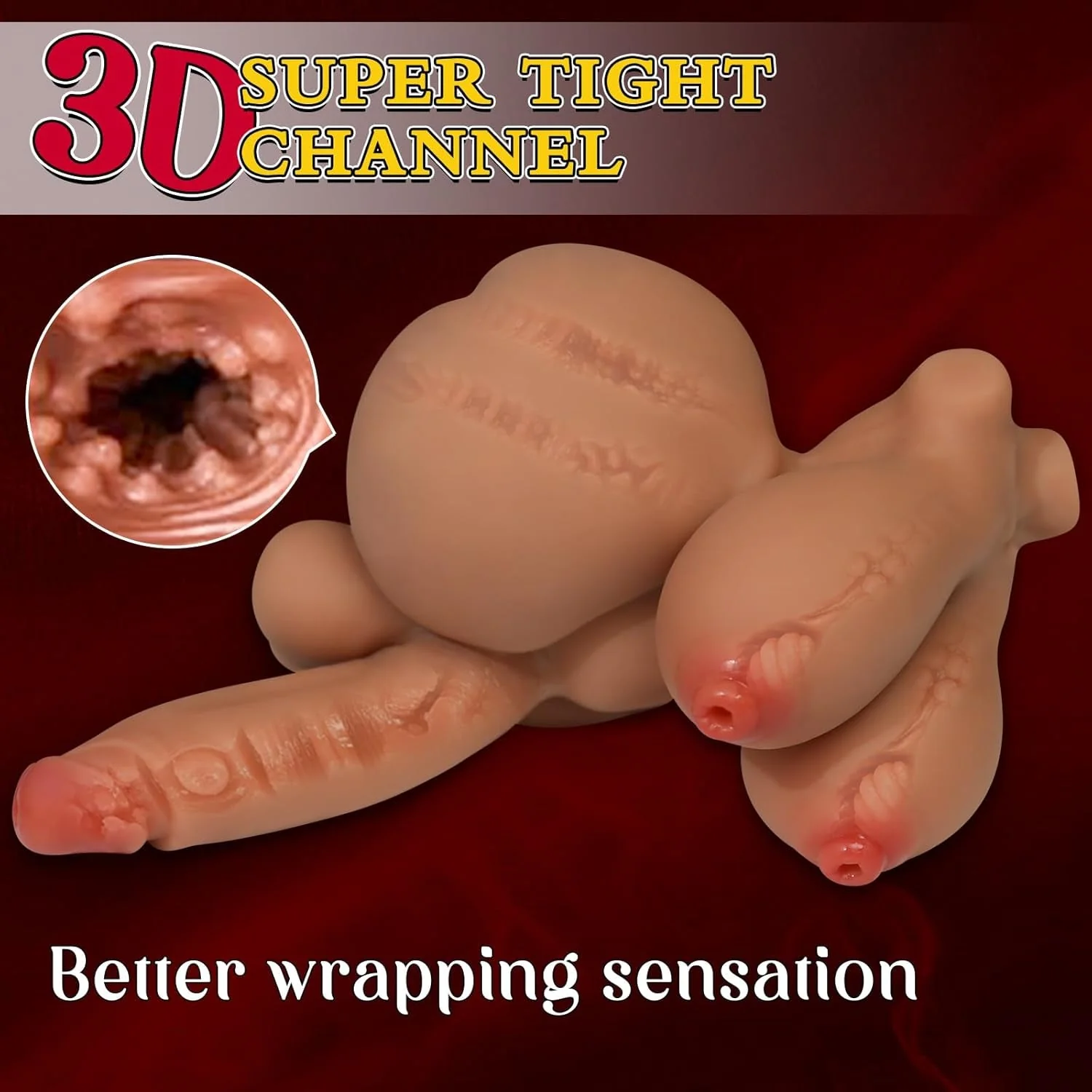 SableV 5-in-1 Trans Torso Sex Doll | Penetrable Nipples - Image 3