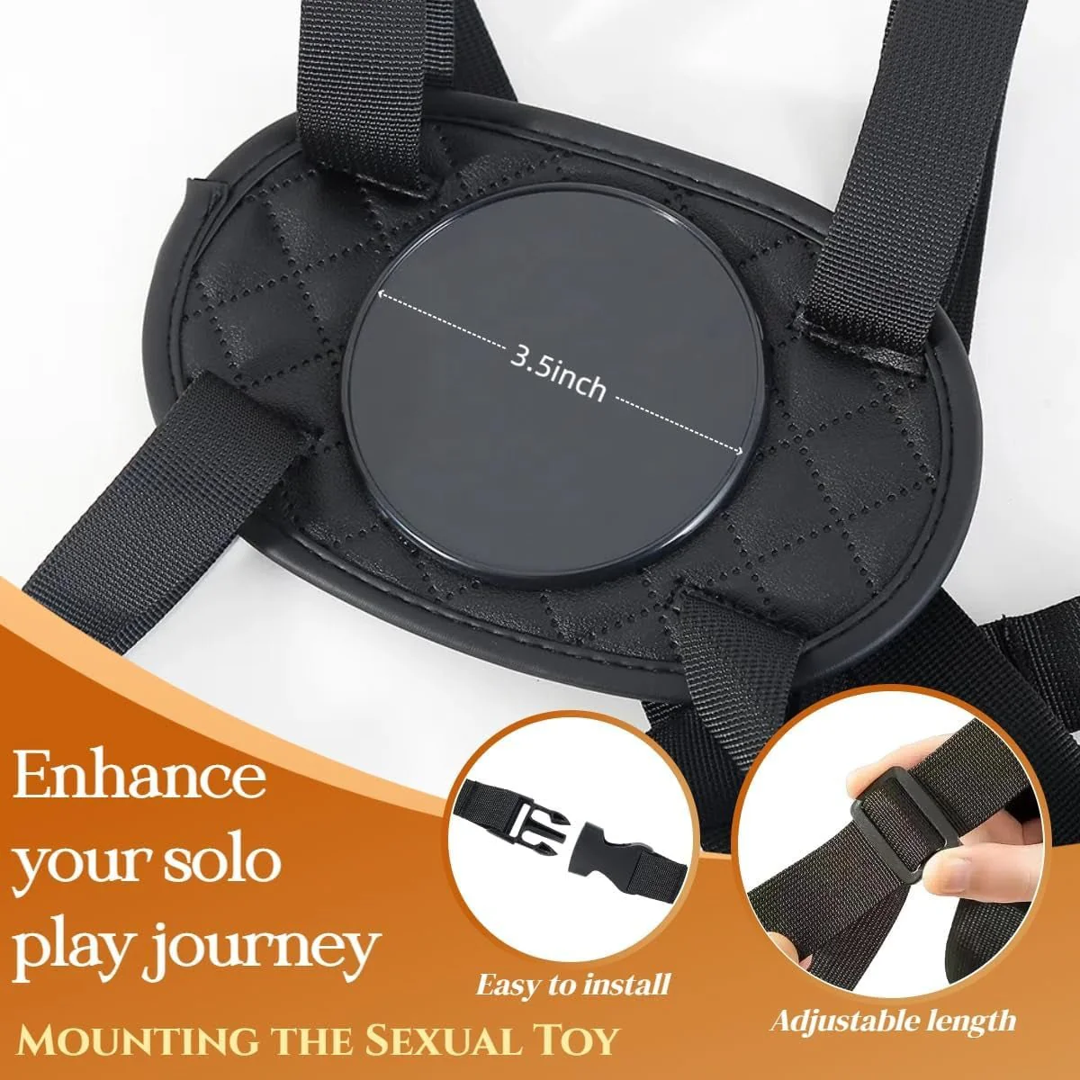 SaddleGrip Adjustable Suction Cup Dildo Mount - Image 5