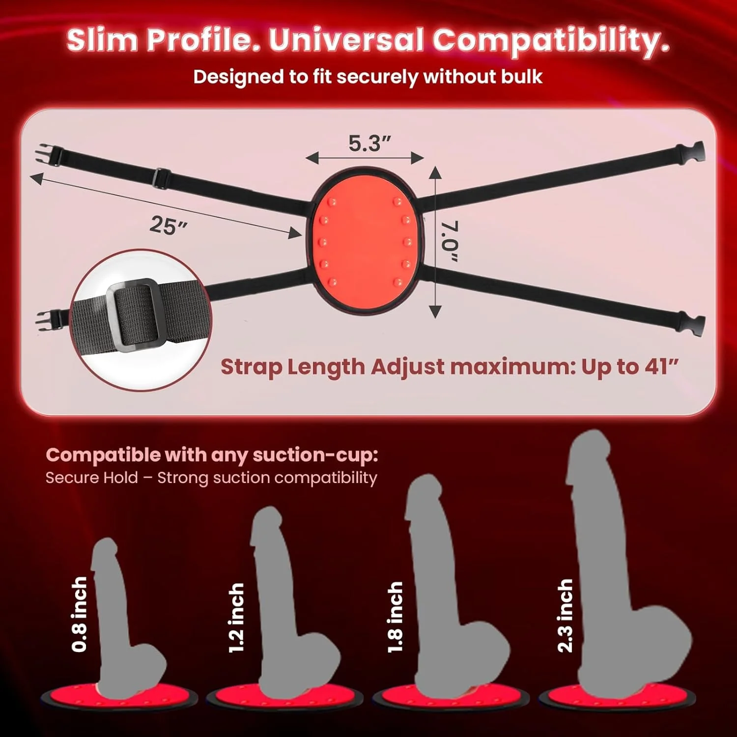 SaddleLock Suction Cup Dildo Mount Saddle - Image 6