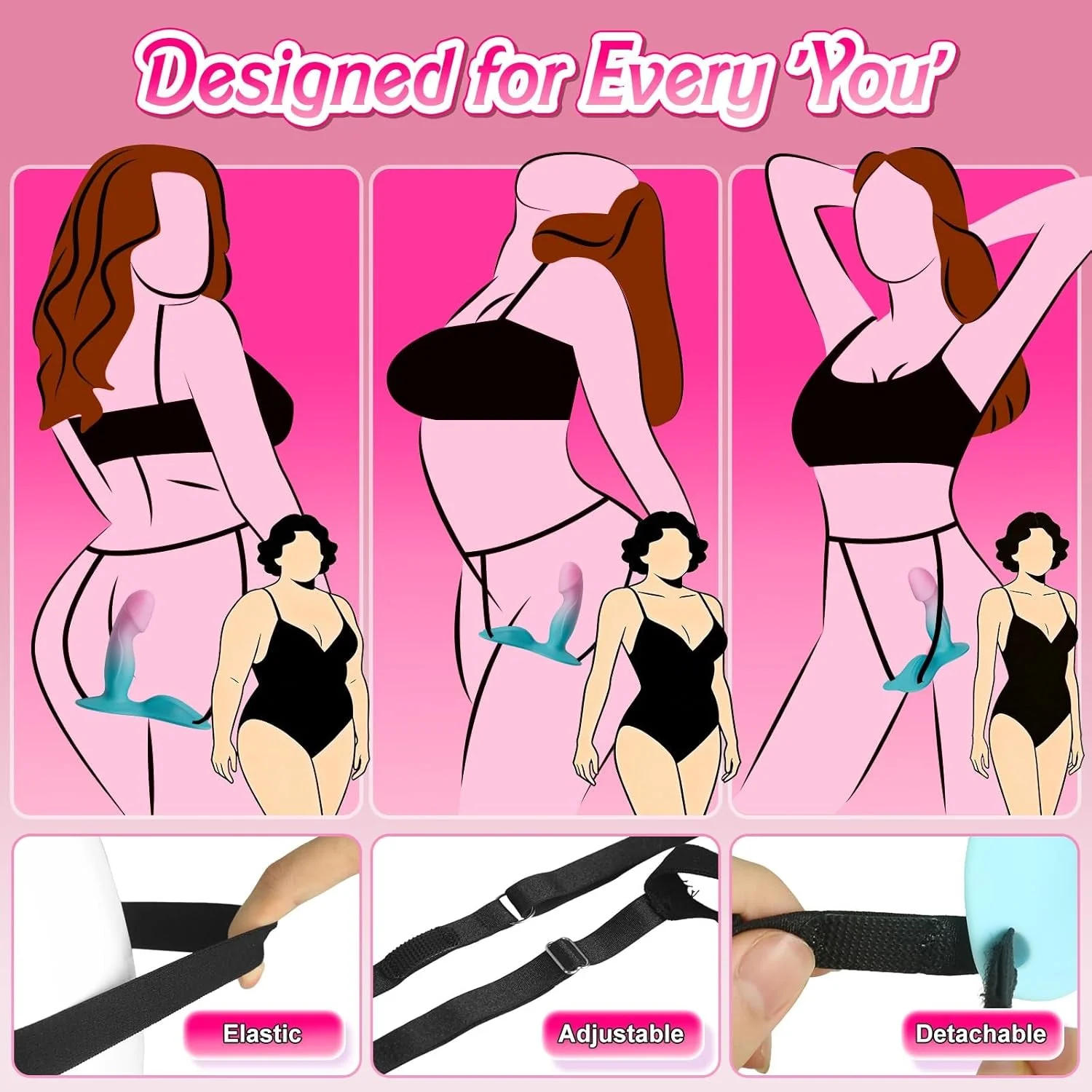 SaddleUp App-Control Riding Strap-On Dildo Vibrator - Image 7