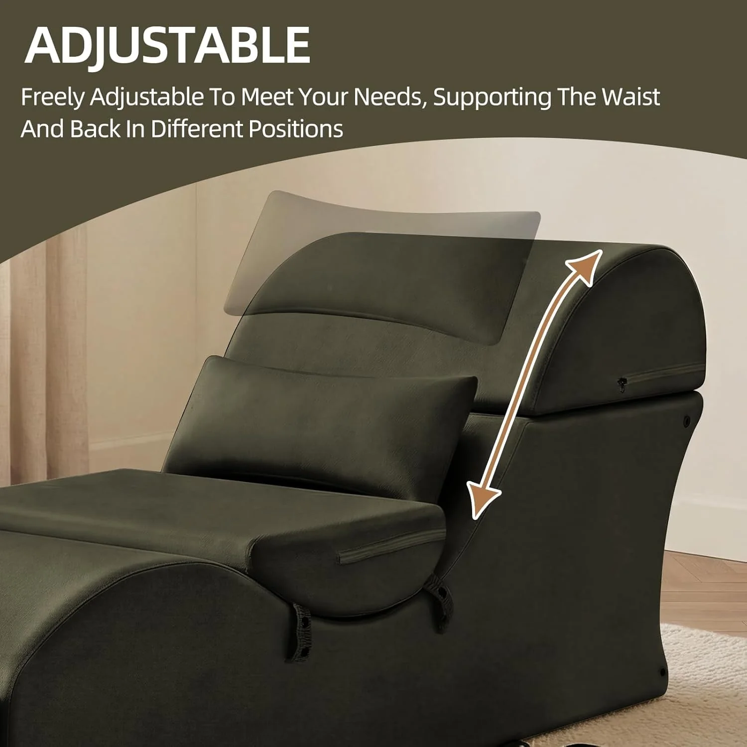 SageCurve Sex Chaise Lounge Ottoman - Image 5