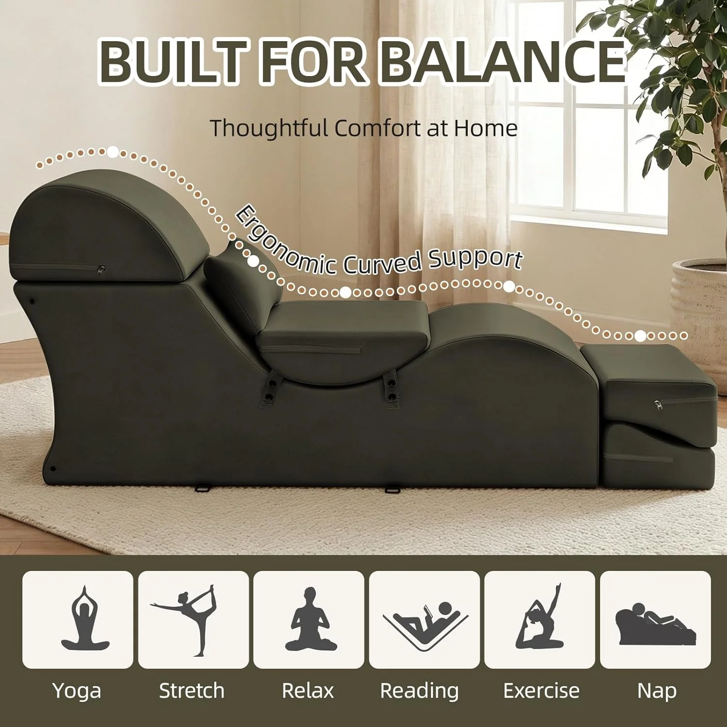 SageCurve Sex Chaise Lounge Ottoman - Image 6