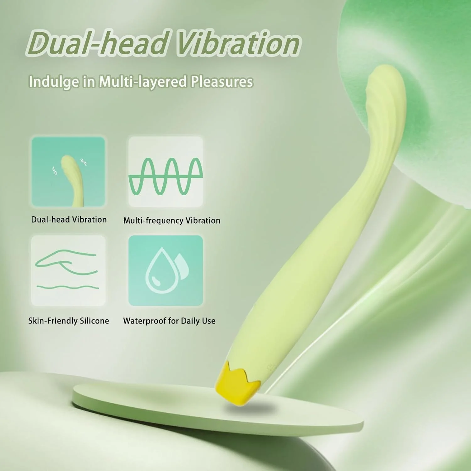 SageSpiral Ergonomic Stimulation G-Spot Wand Vibrator - Image 7