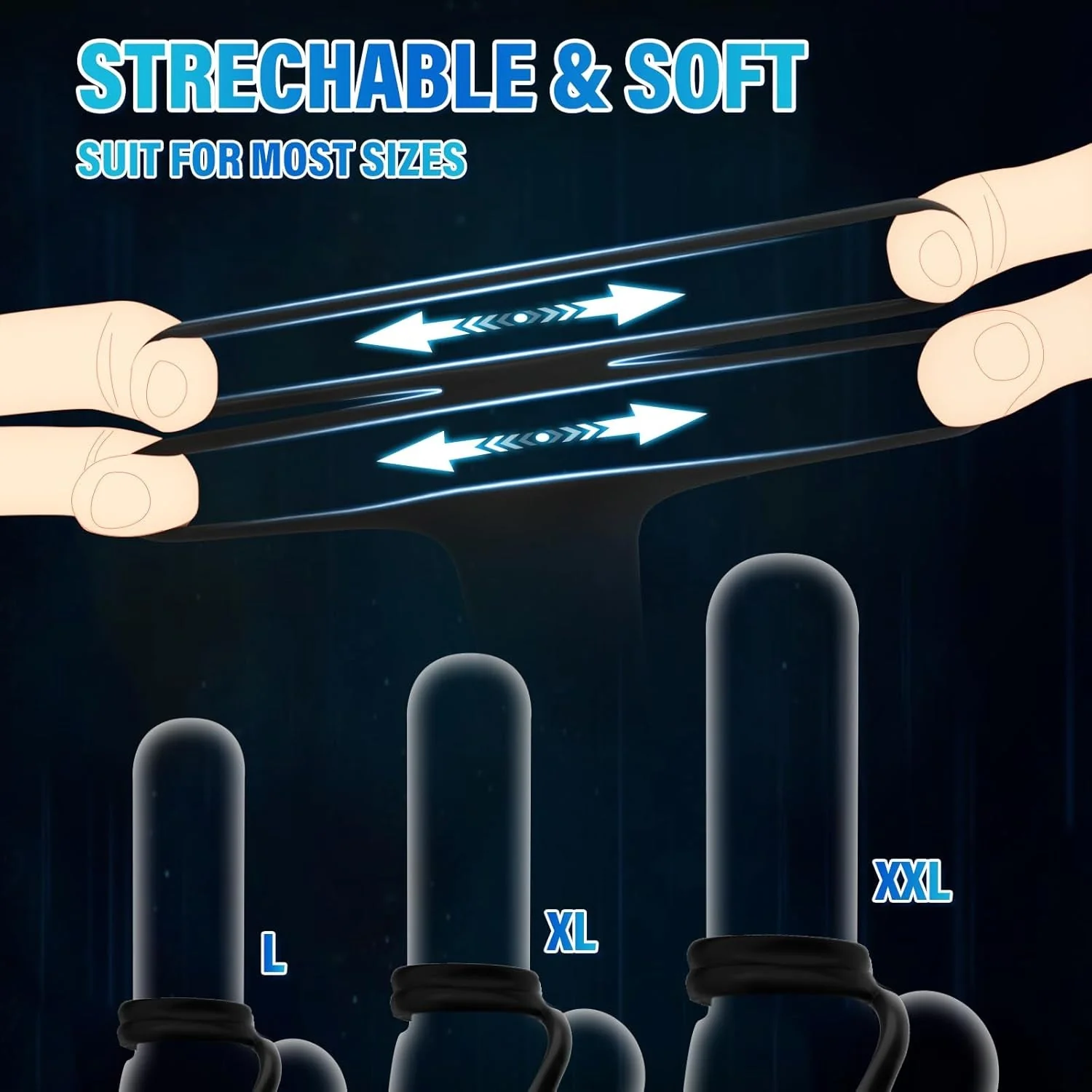 ScorpioApex Vibrating Cock Ring Prostate Plug 10 Modes - Image 6