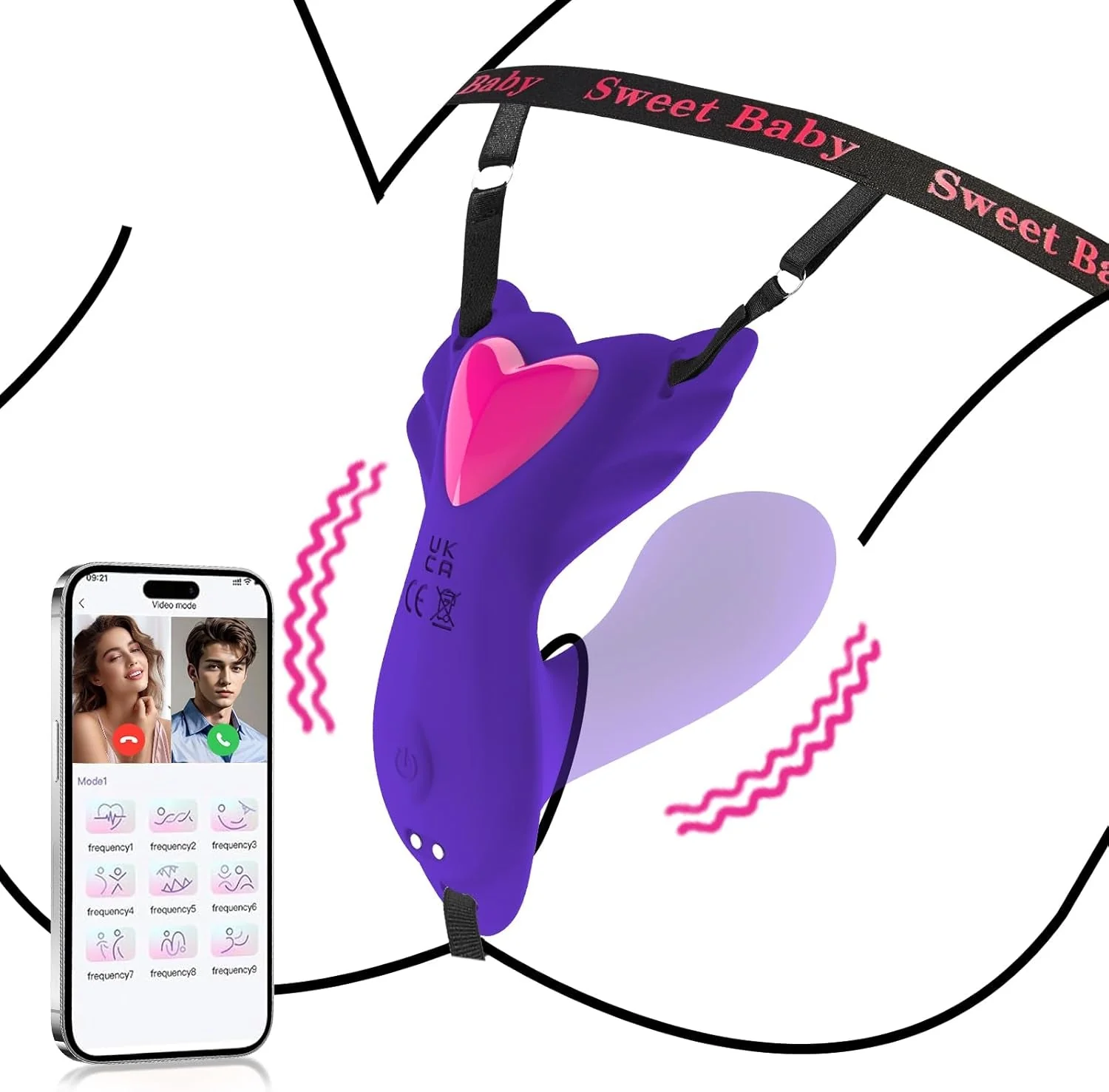 SecretWing App-Control Panty Dildo Vibrator - Image 2