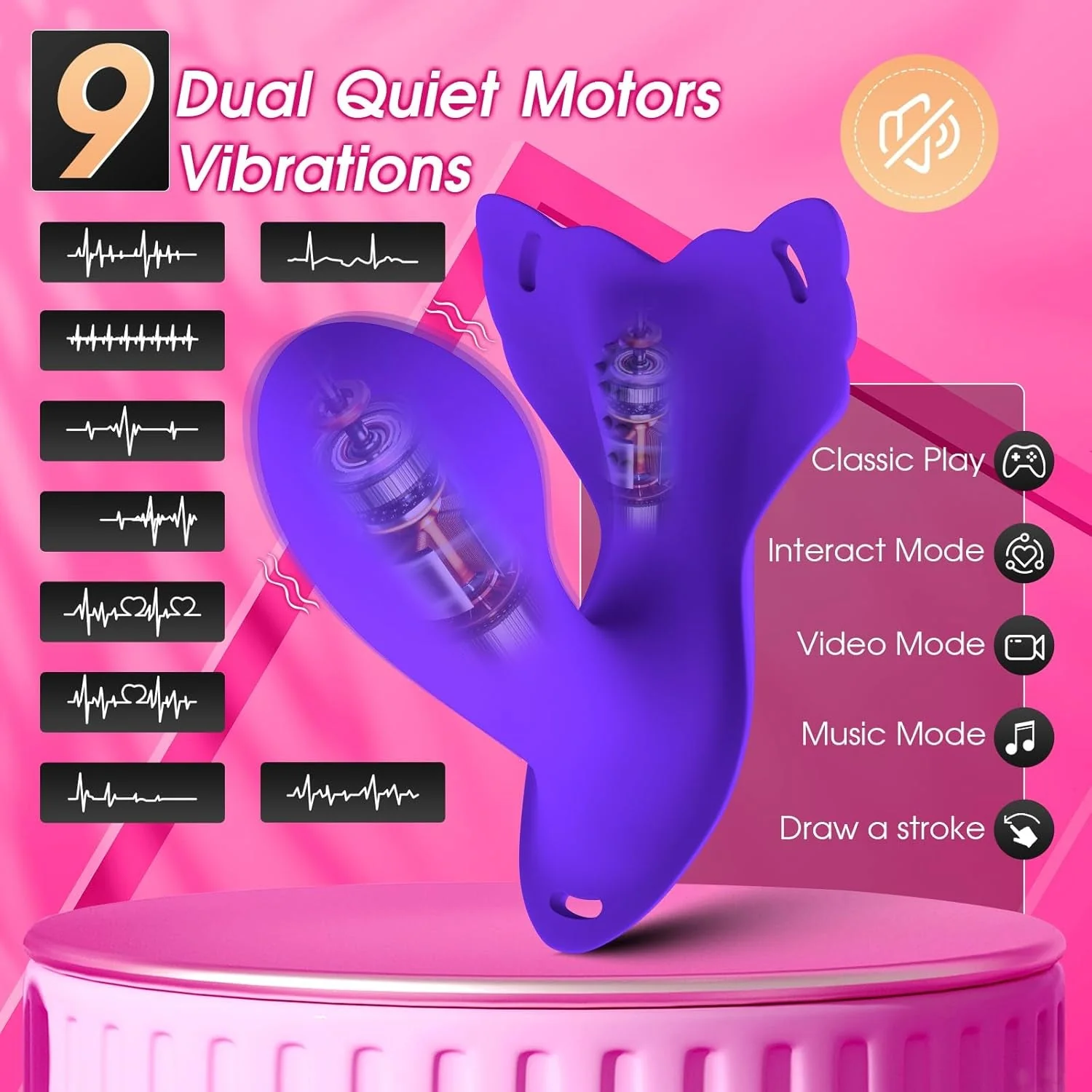 SecretWing App-Control Panty Dildo Vibrator - Image 4