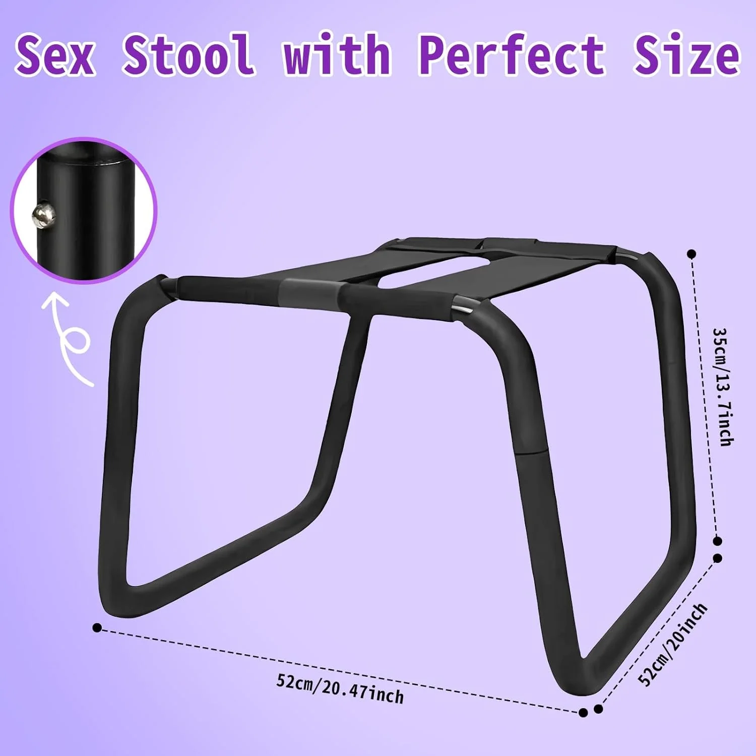 FlexRide Adjustable Bouncing Intimacy Sex Chair - Image 6