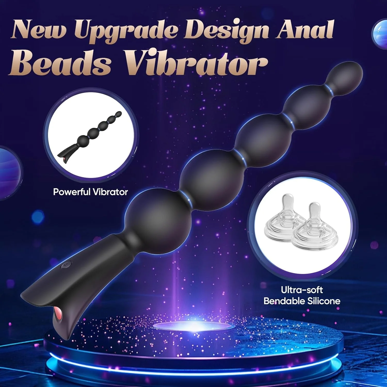 ShadowTrail Vibrating Anal Beads Prostate Massager - Image 3