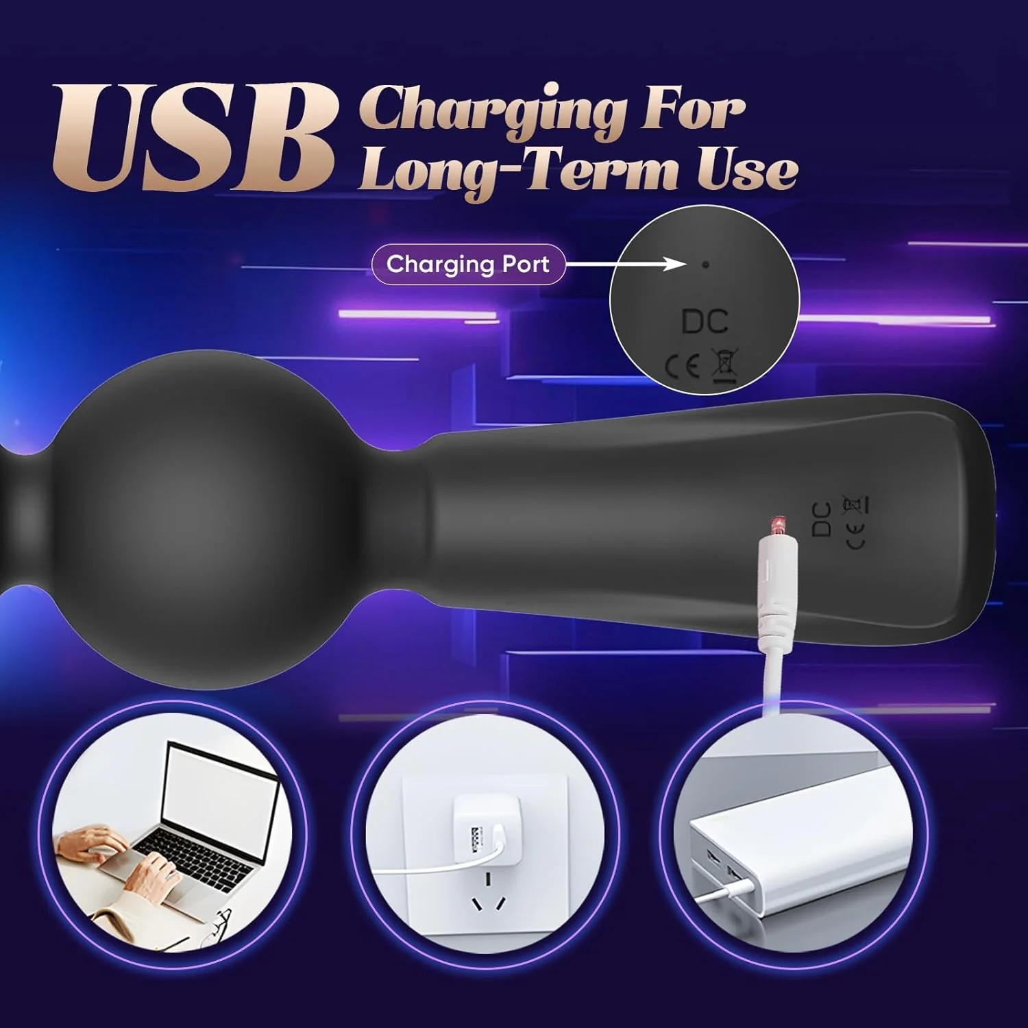ShadowTrail Vibrating Anal Beads Prostate Massager - Image 5