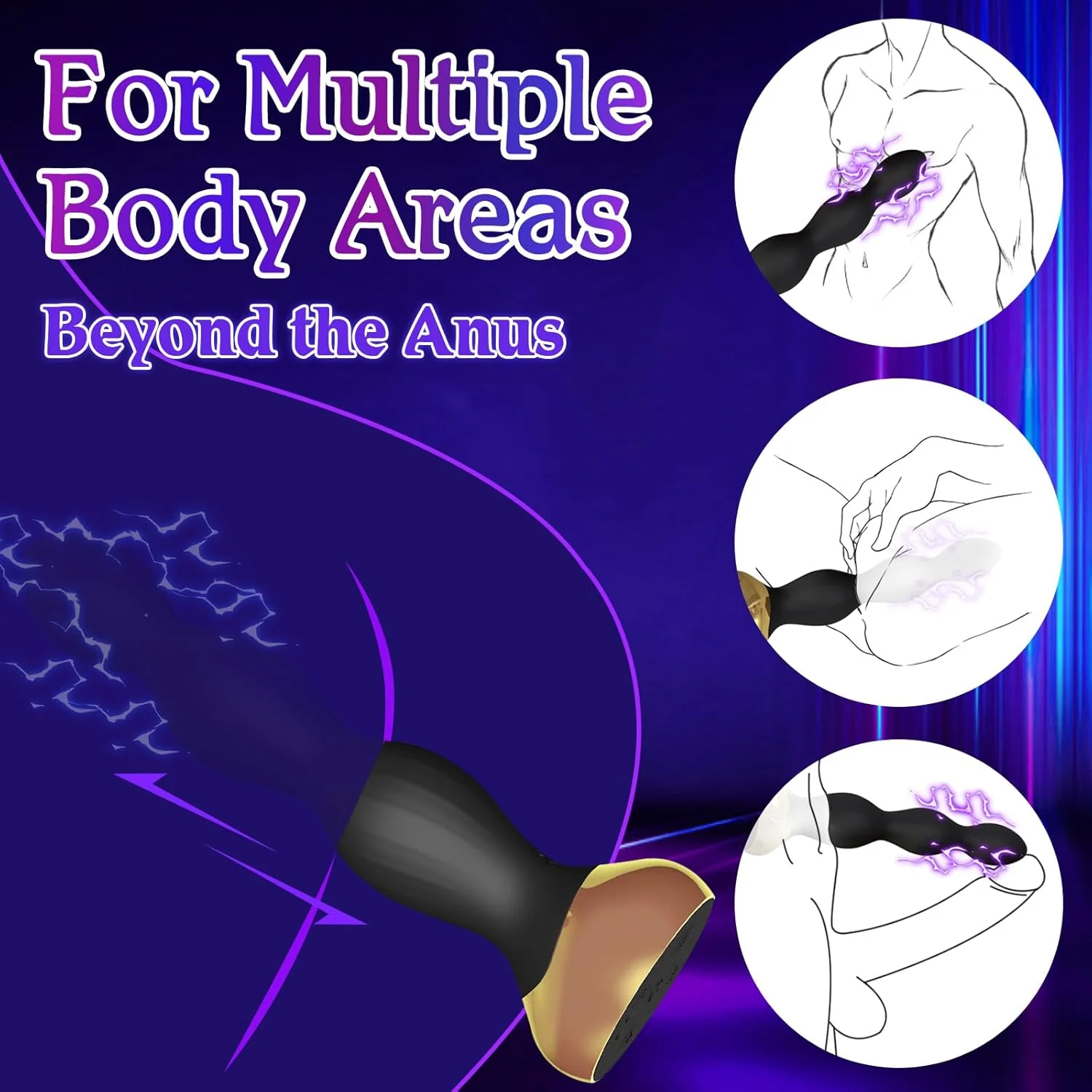 ShockSpire Beaded Vibrator – Electro & Vibe Control - Image 5